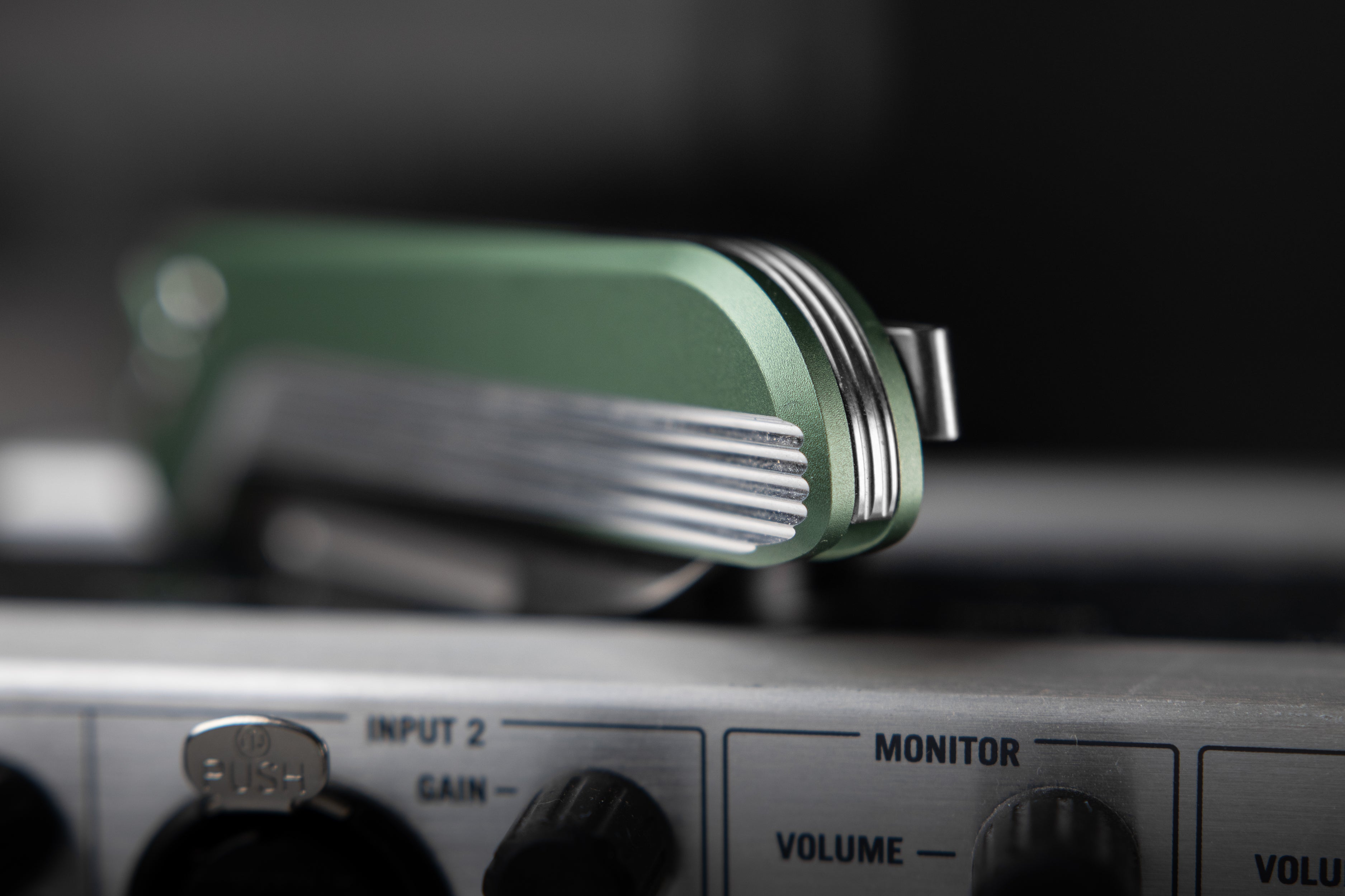 Capcom Pocket Knife - Mission Control Green - Satin/Stonewash Blade