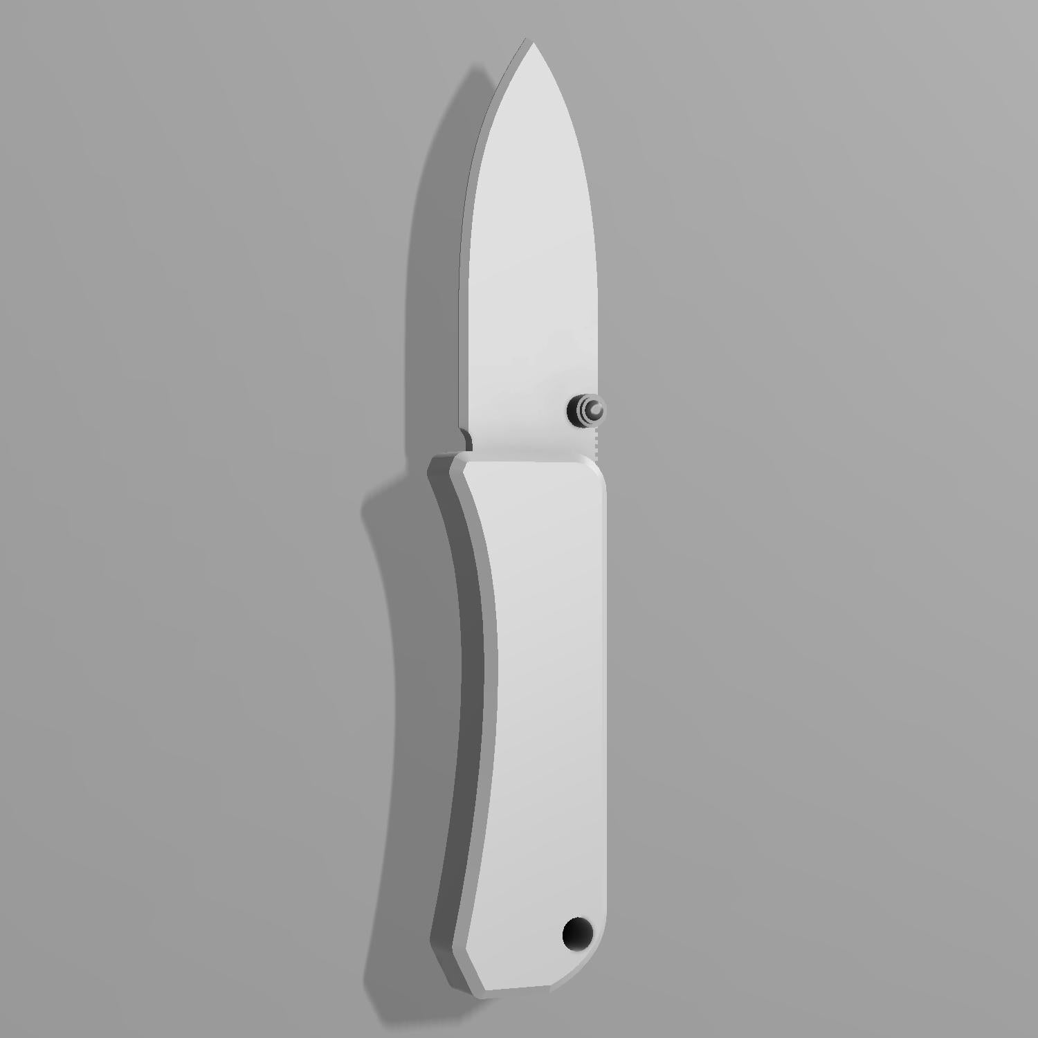 Banter - Pocket Knife Silhouette - 3D Print Download