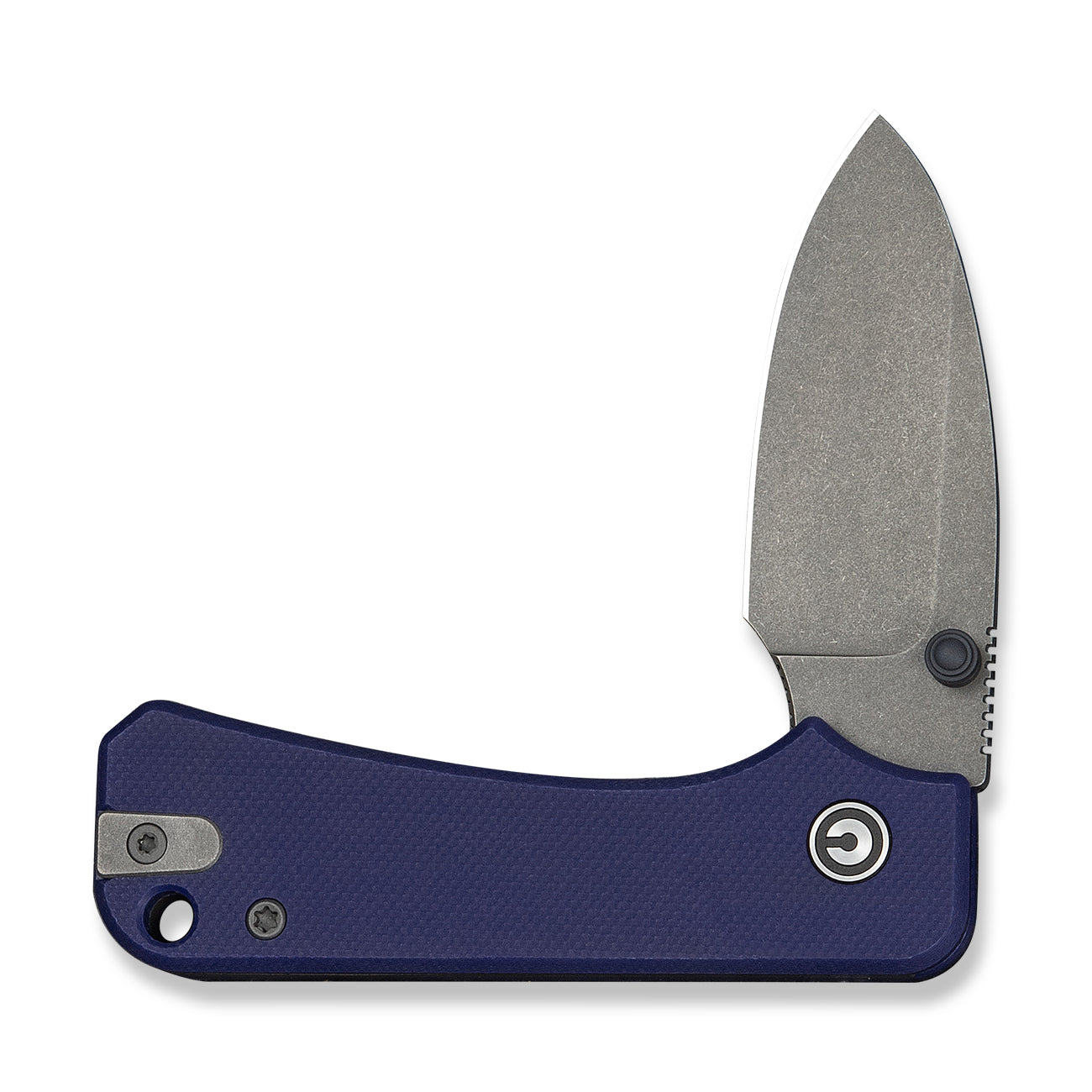Baby Banter Slip Joint Knife - Blue G10 - Gray Stonewash Nitro-V