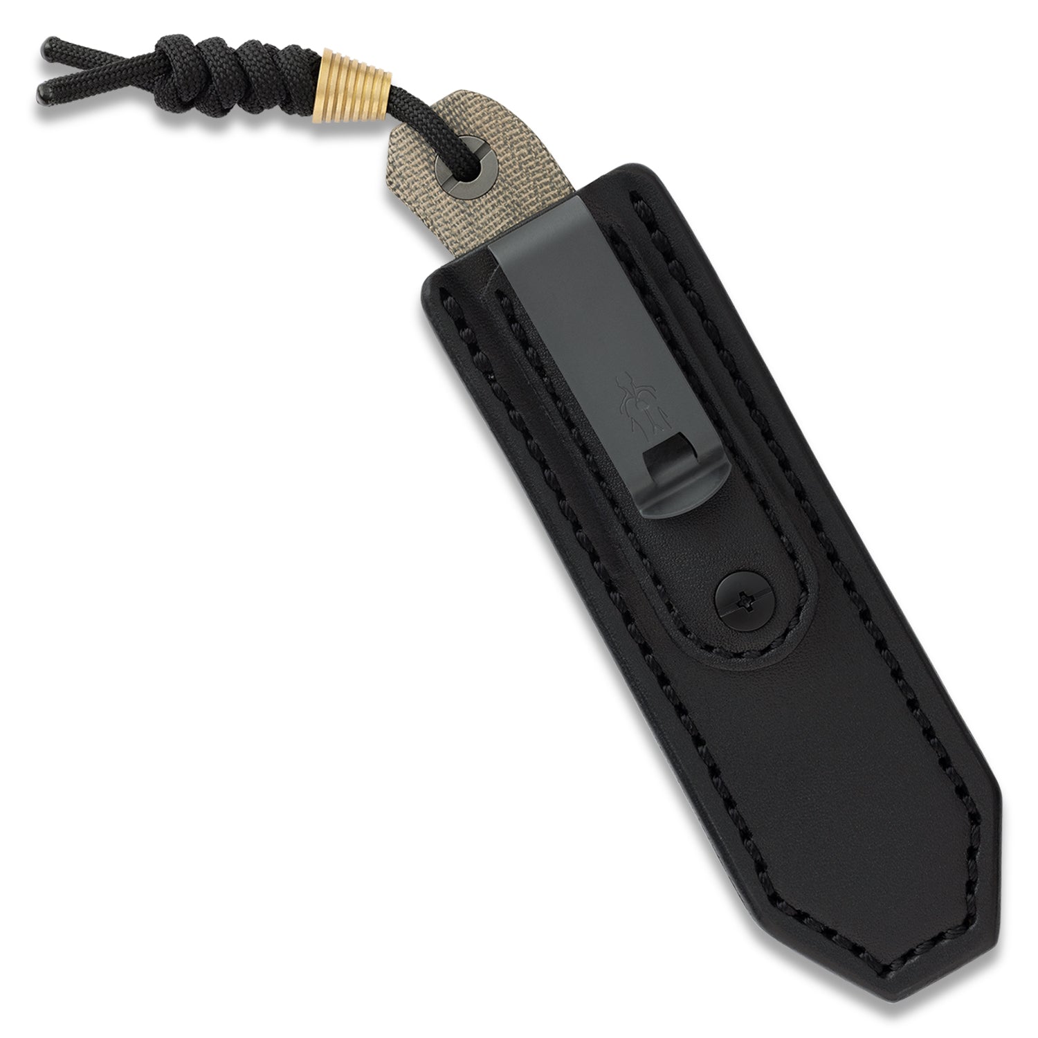 Lander 4 In-Pocket Leather Sheath - Black