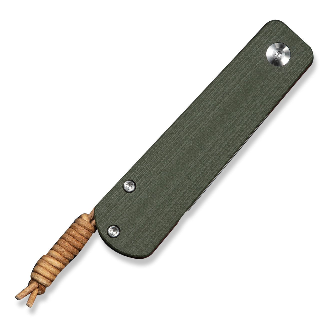 Slippy Sendy Pocket Knife - Green/Red G10 - Nitro V