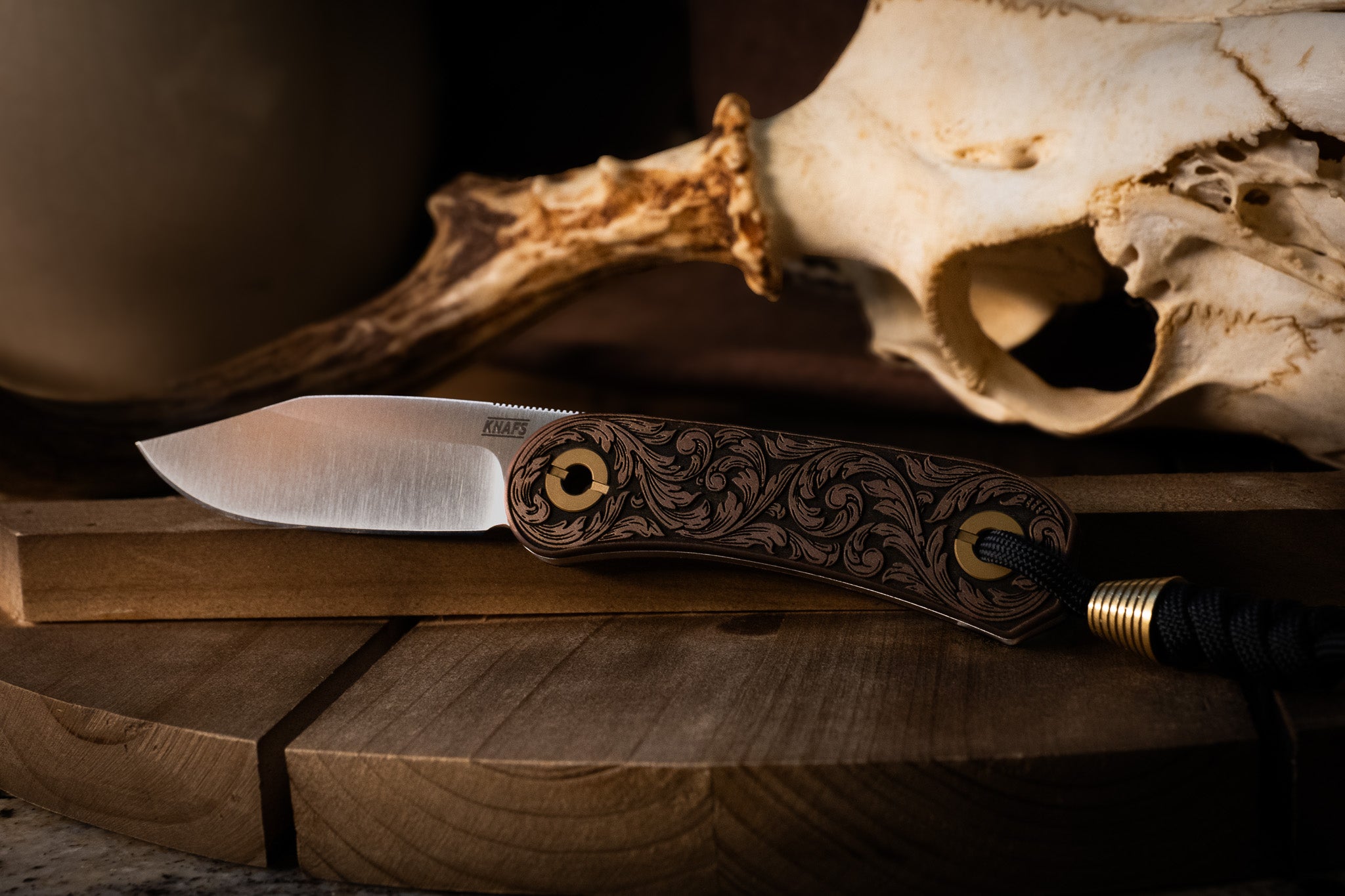 Lander 4 Pocket Knife - Filigree Clip Point - S35VN