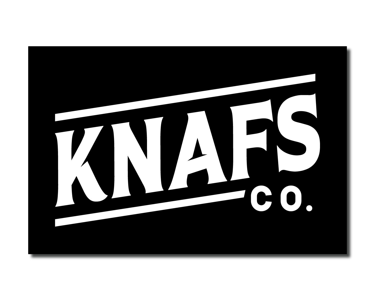 Blackout Knafs Co. Sticker