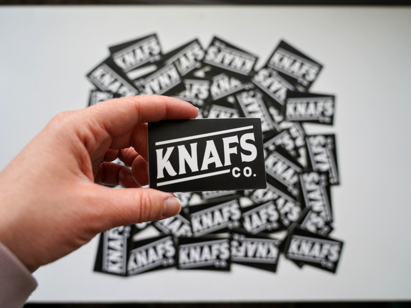 Blackout Knafs Co. Sticker