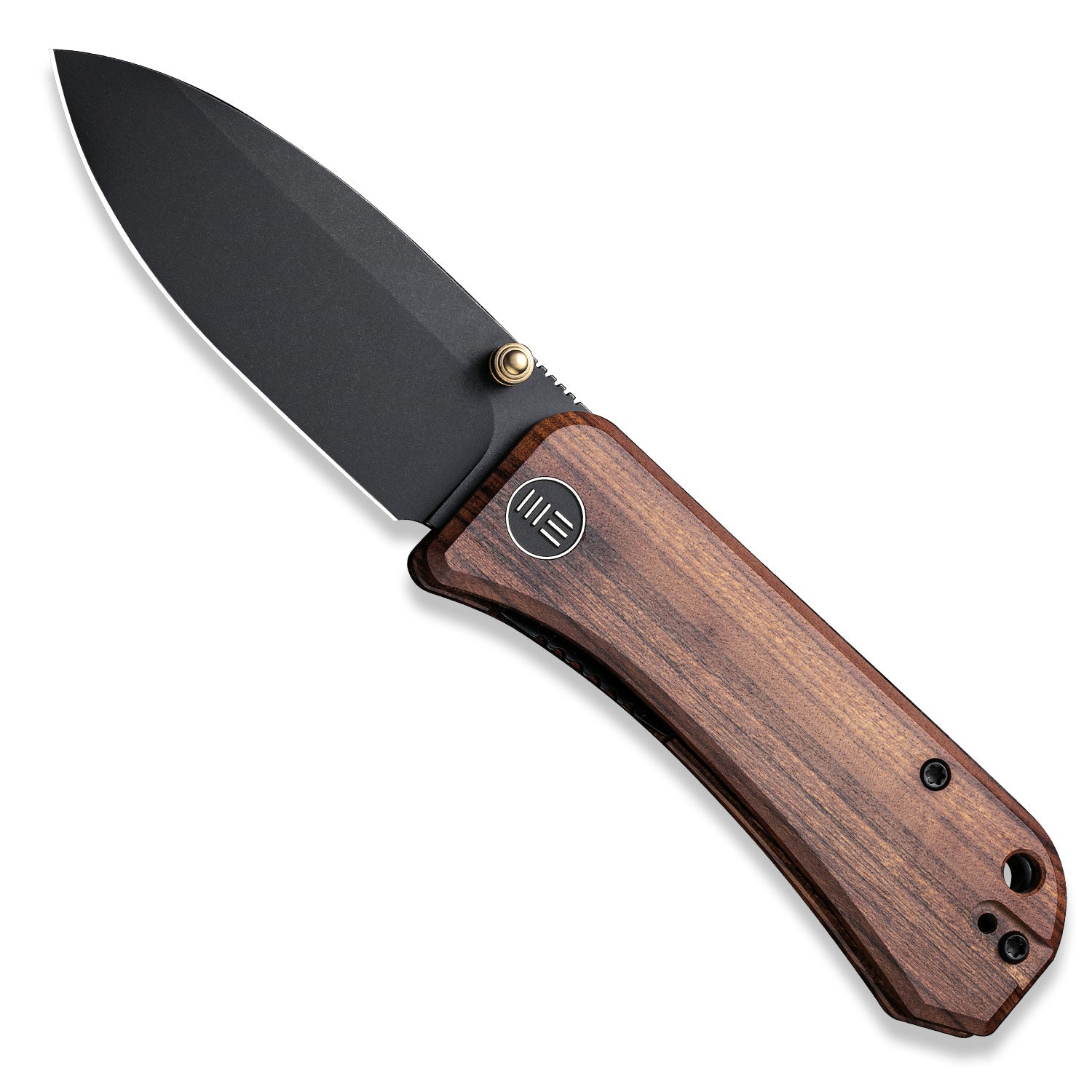 Banter Pocket Knife - Guibourtia Wood - S35VN - Front Open