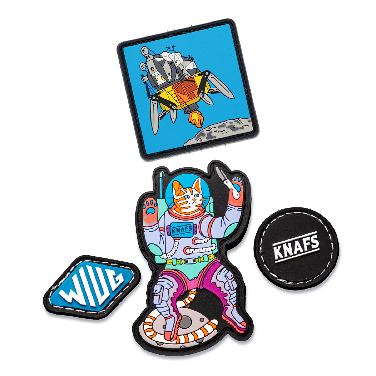 Knafs - Patch Pack - 4 Patches