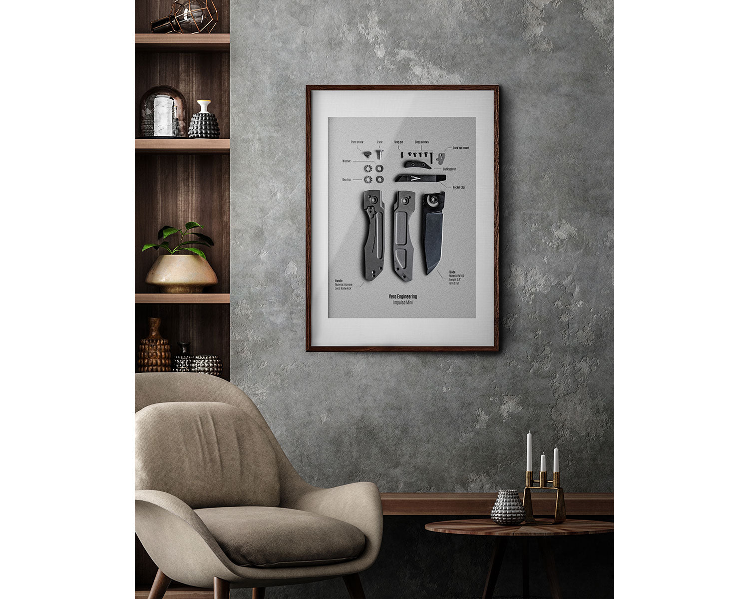Vero Engineering Knife Poster - Impulse Mini