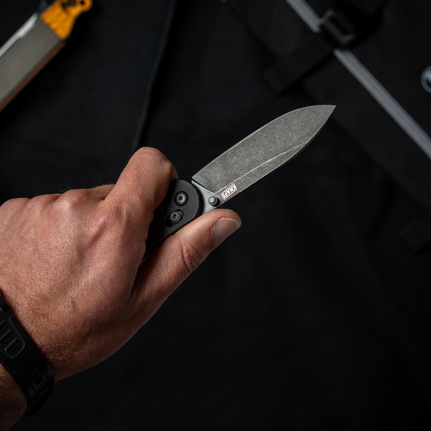 Lander 2 Pocket Knife - Black G10 - Clutch Lock