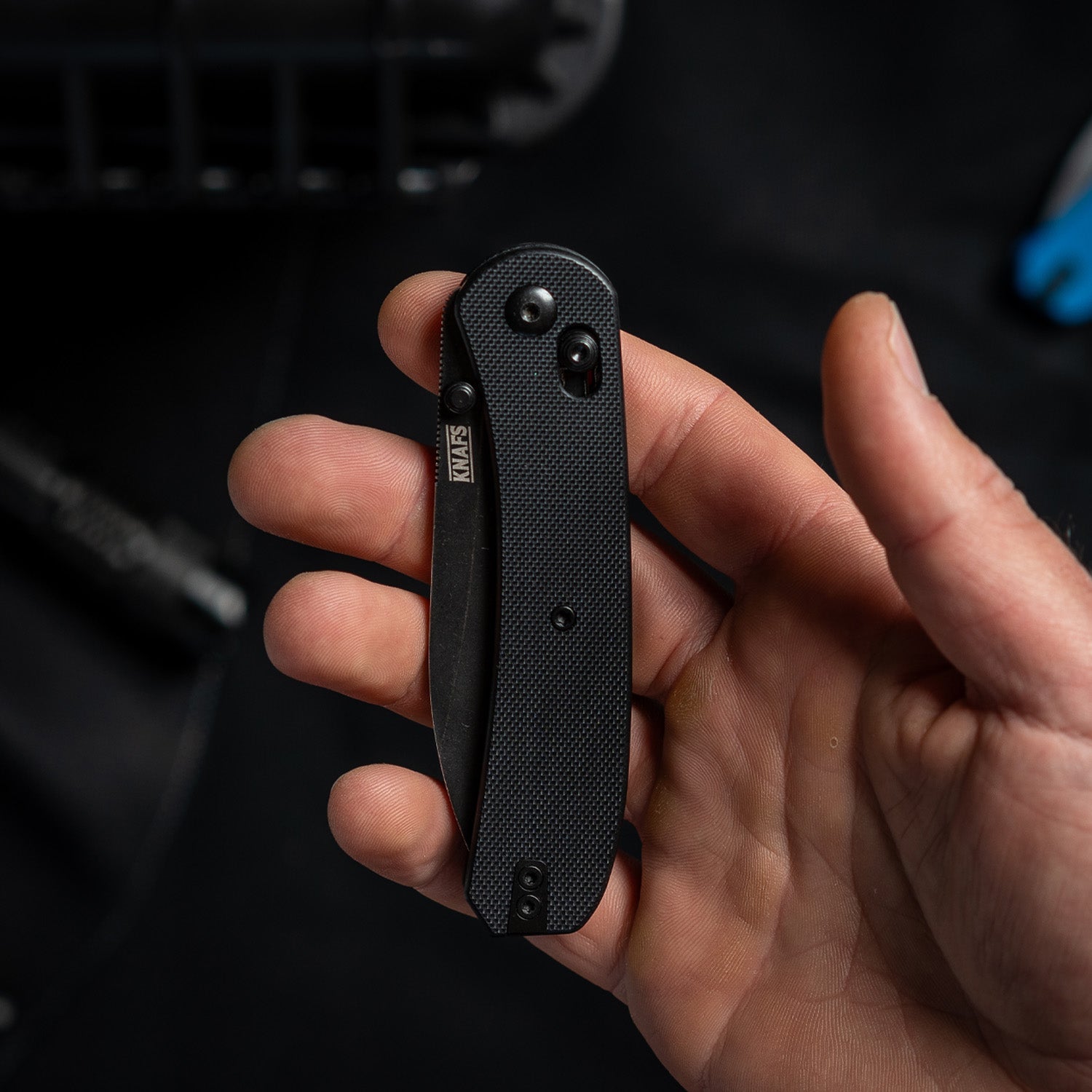 Lander 2 Pocket Knife - Black G10 - Clutch Lock