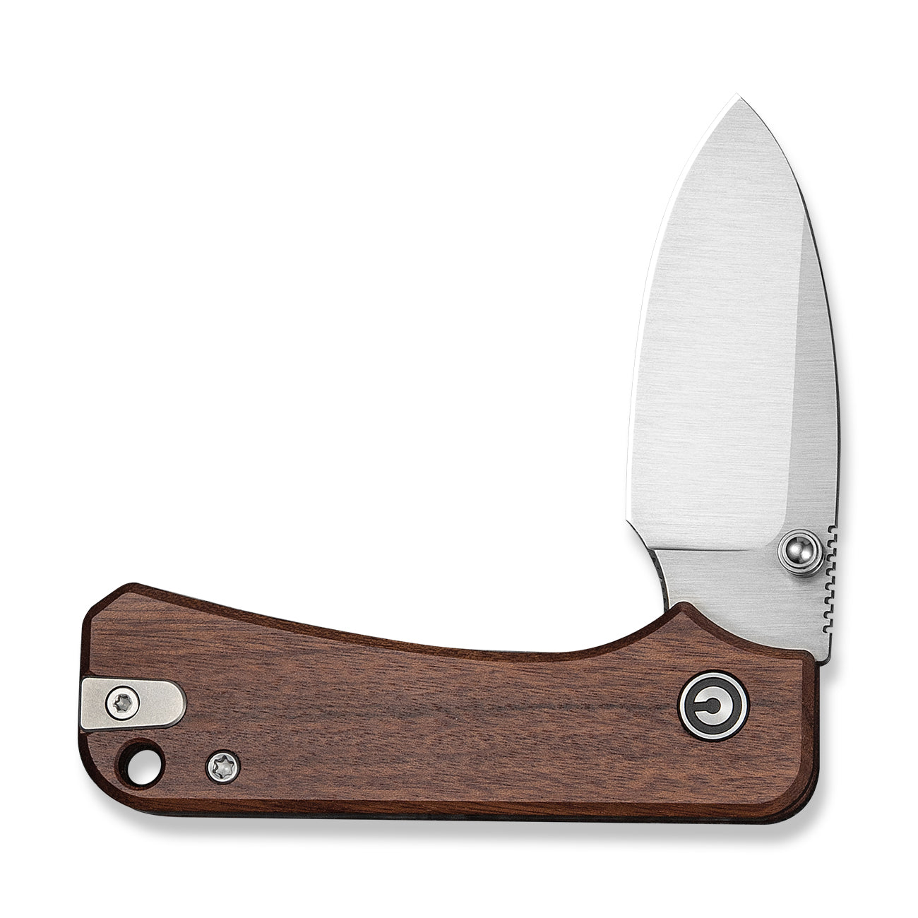 Baby Banter Slip Joint Knife - Guibourtia - Satin Nitro-V