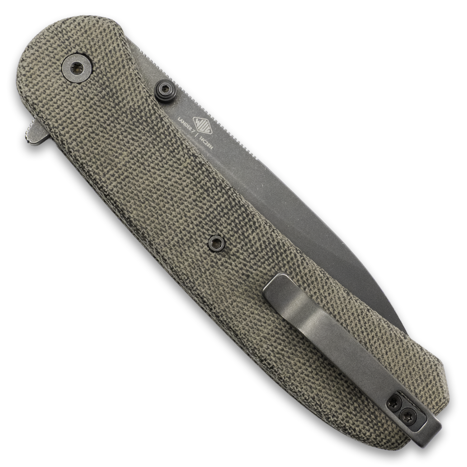 Lander 7 - 14C28N - Moondust Micarta