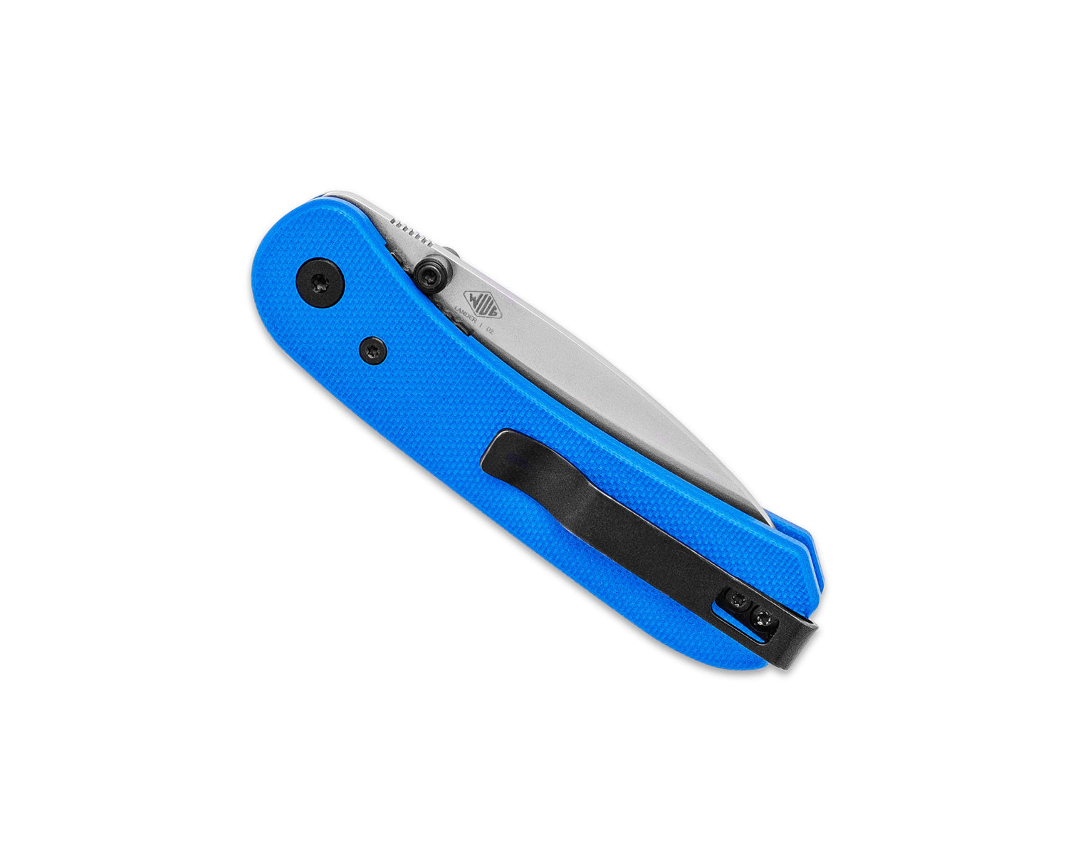 Knafs Lander 1 EDC Pocket Knife - Blue G10 - Closed Back