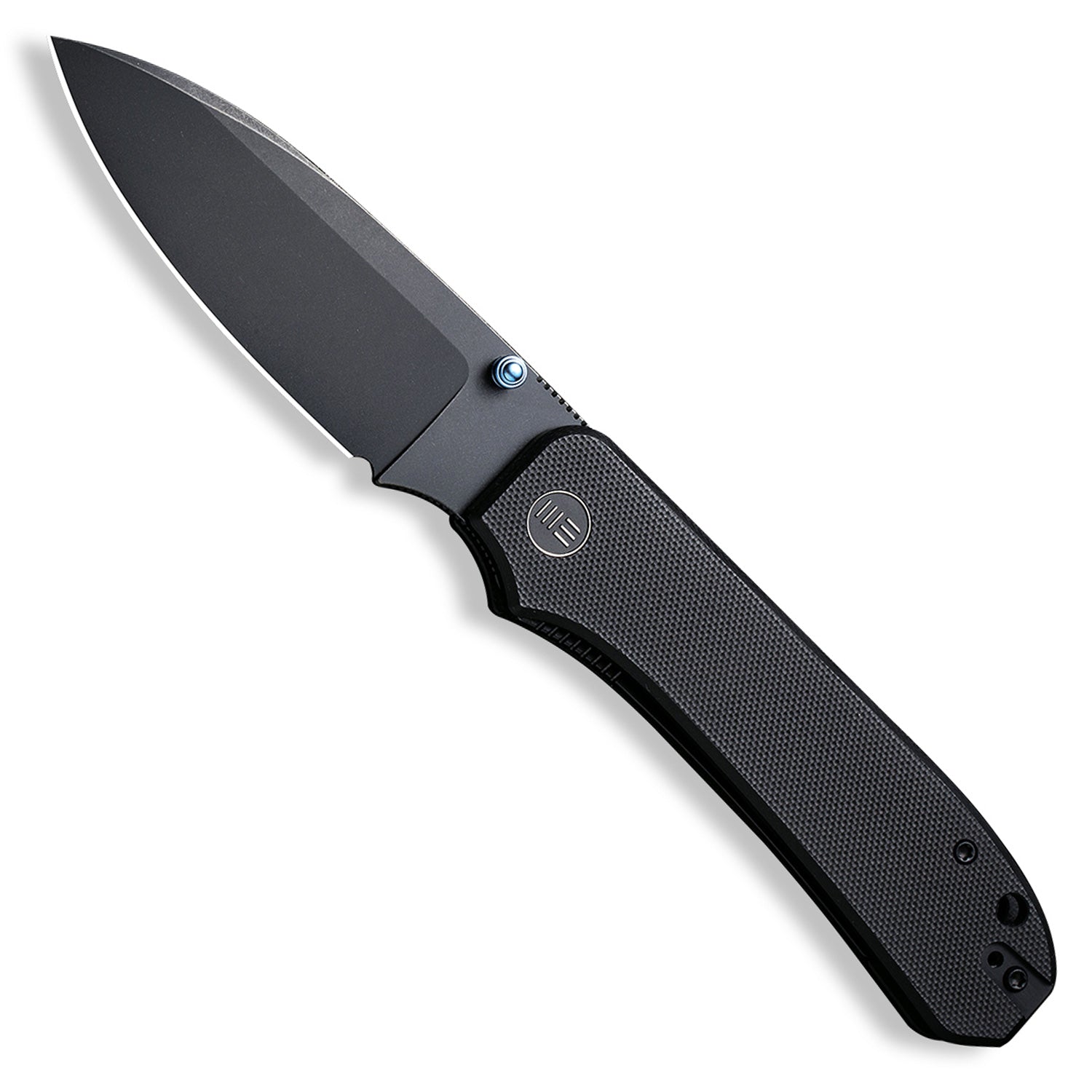 WE Knife Co. Big Banter - black G10 - 20 CV - Open Front with Black Scale