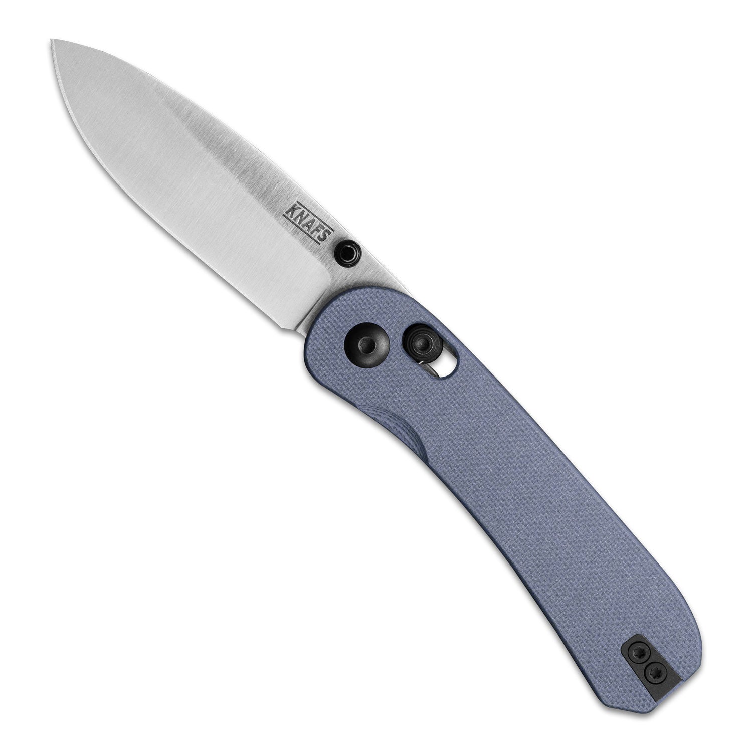 Knafs Lander 3 EDC Pocket Knife With S35VN Steel And Clutch Lock Mechanism - Horizon Blue - Open Front