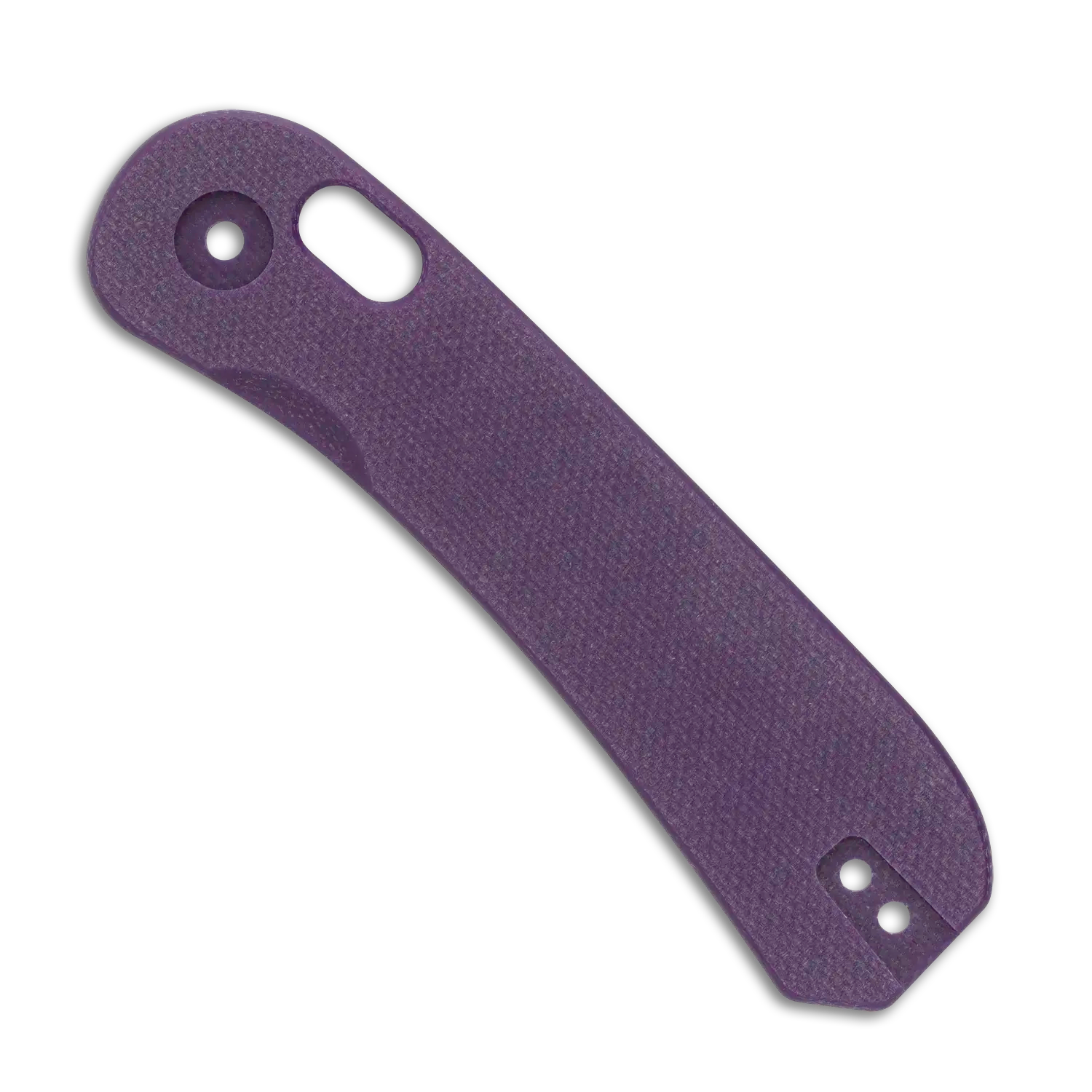 Lander 3 Knife Scales - Flat G10 - Purple - front scale