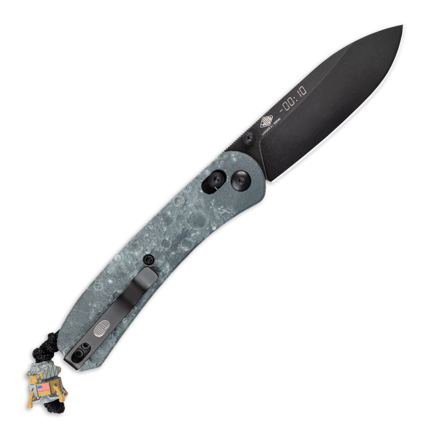 Knafs x Chroma Scales Lunar Lander 2 Limited Edition Pocket Knife - Open Back