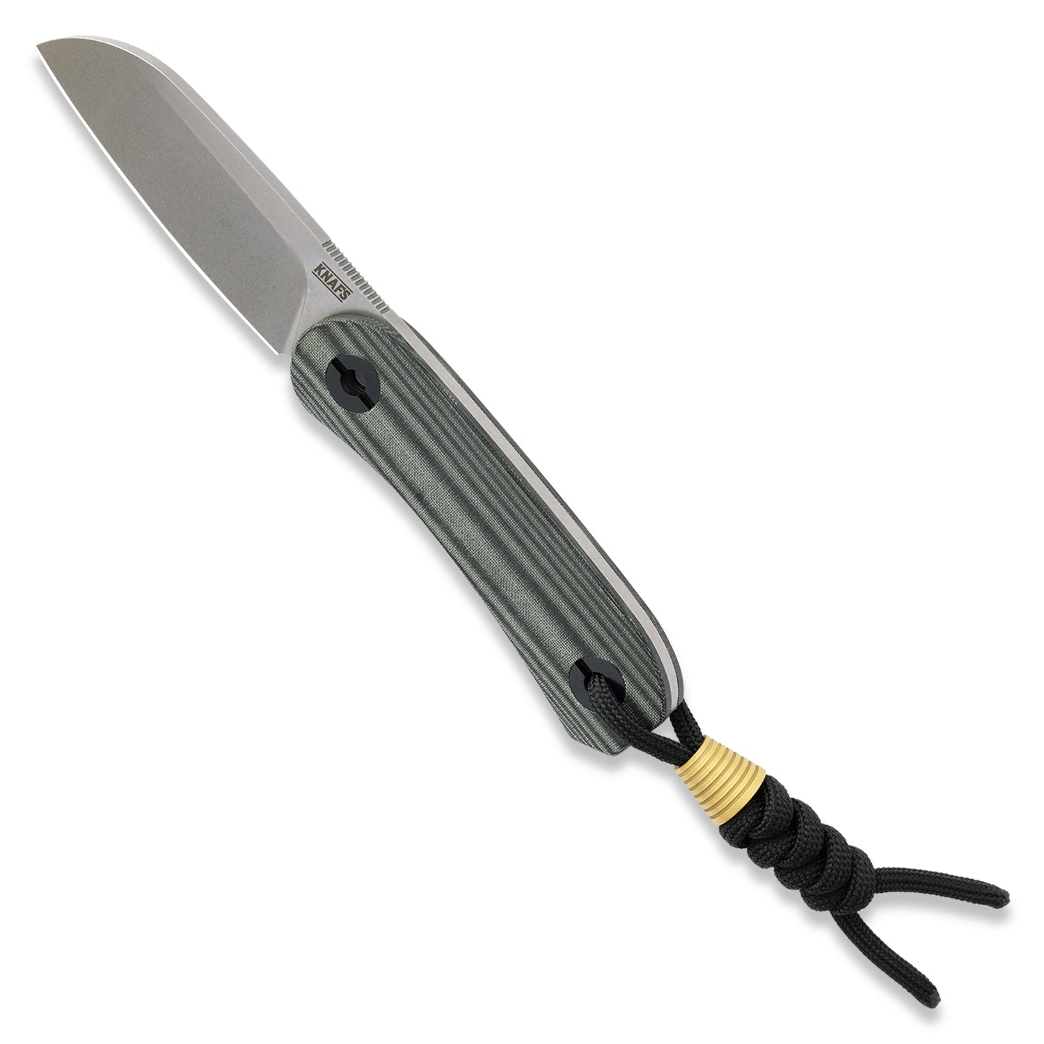 KNAFS-00432-Lander 4 Fixed Blade Knife Black Sheep-front angled