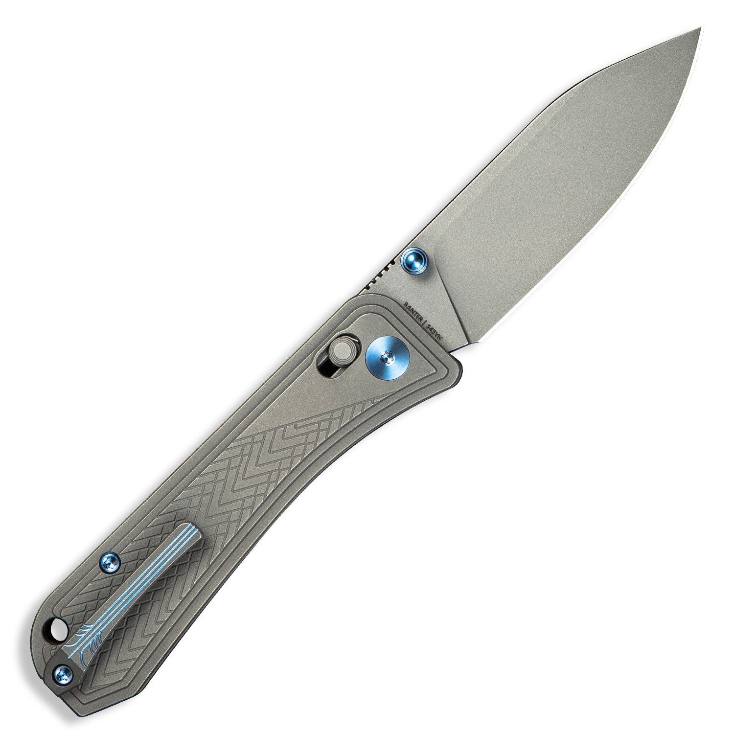 KNAFS-00581 Bougie Banter Gray Titanium open back