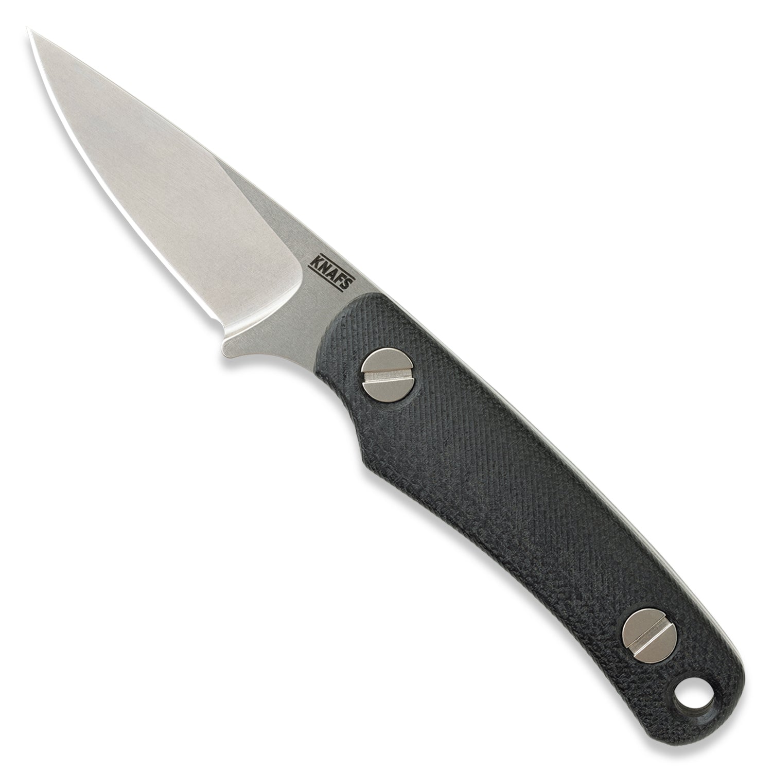Little Lulu - Stonewash Blade - Black Micarta Scales