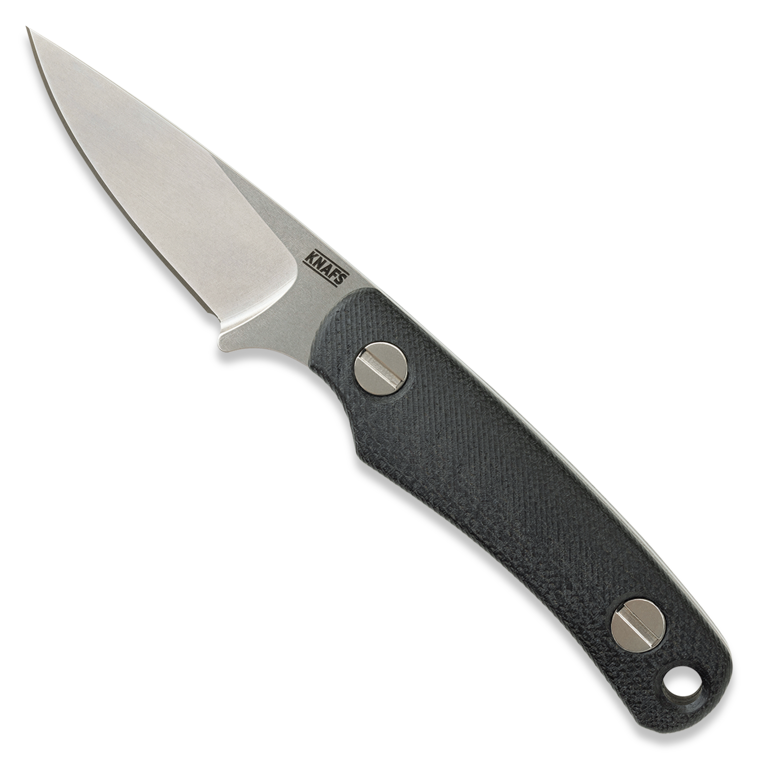 Little Lulu - Stonewash Blade - Black Micarta Scales