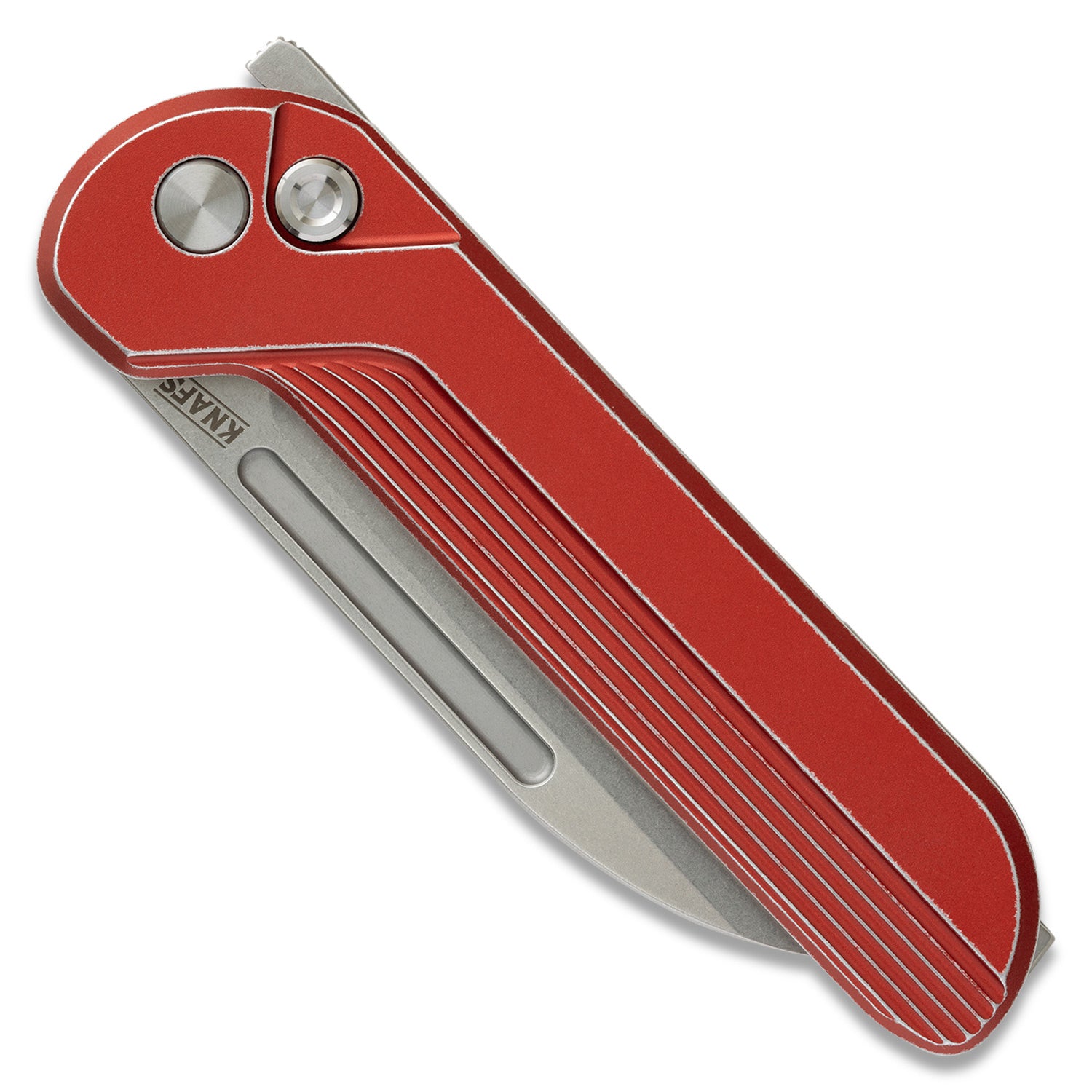 Capcom Pocket Knife - Re-Entry Red -  Stonewash Blade