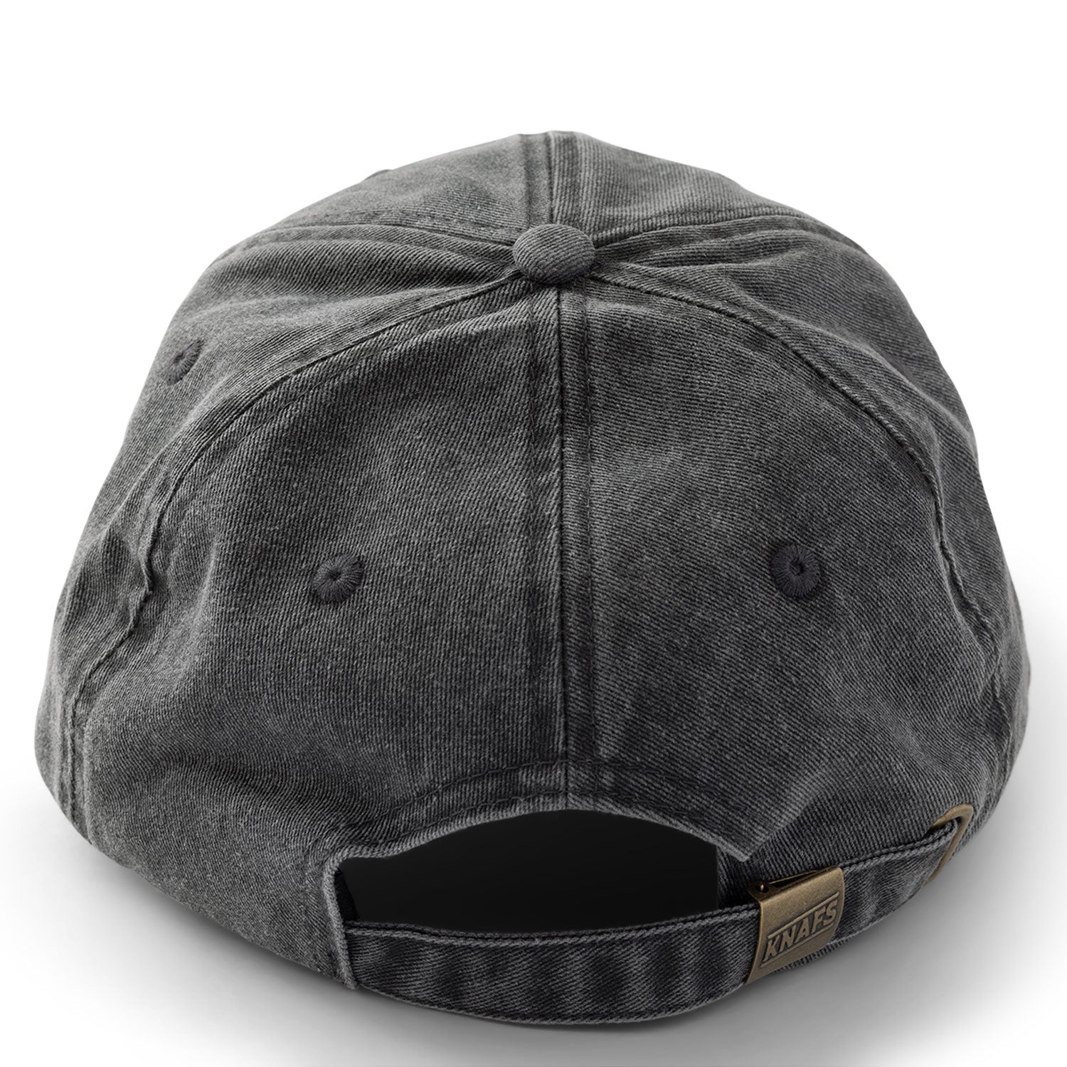 Knafs Dad Hat - Black Canvas Embroidered