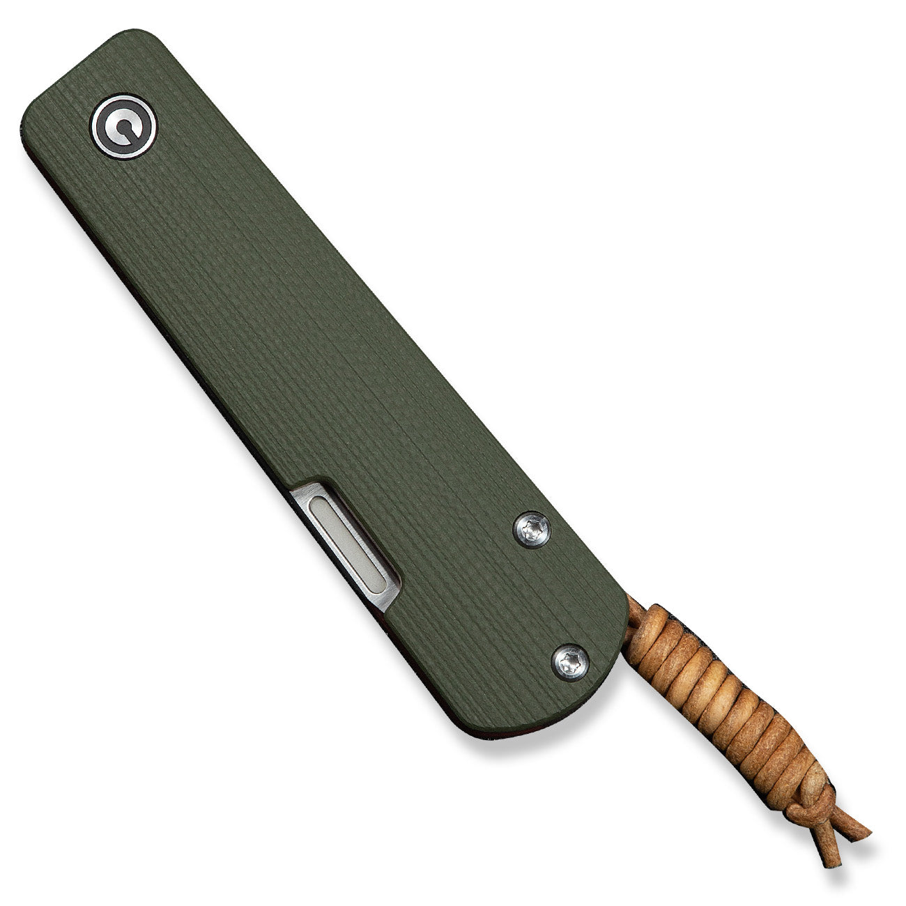 Slippy Sendy Pocket Knife - Green/Red G10 - Nitro V