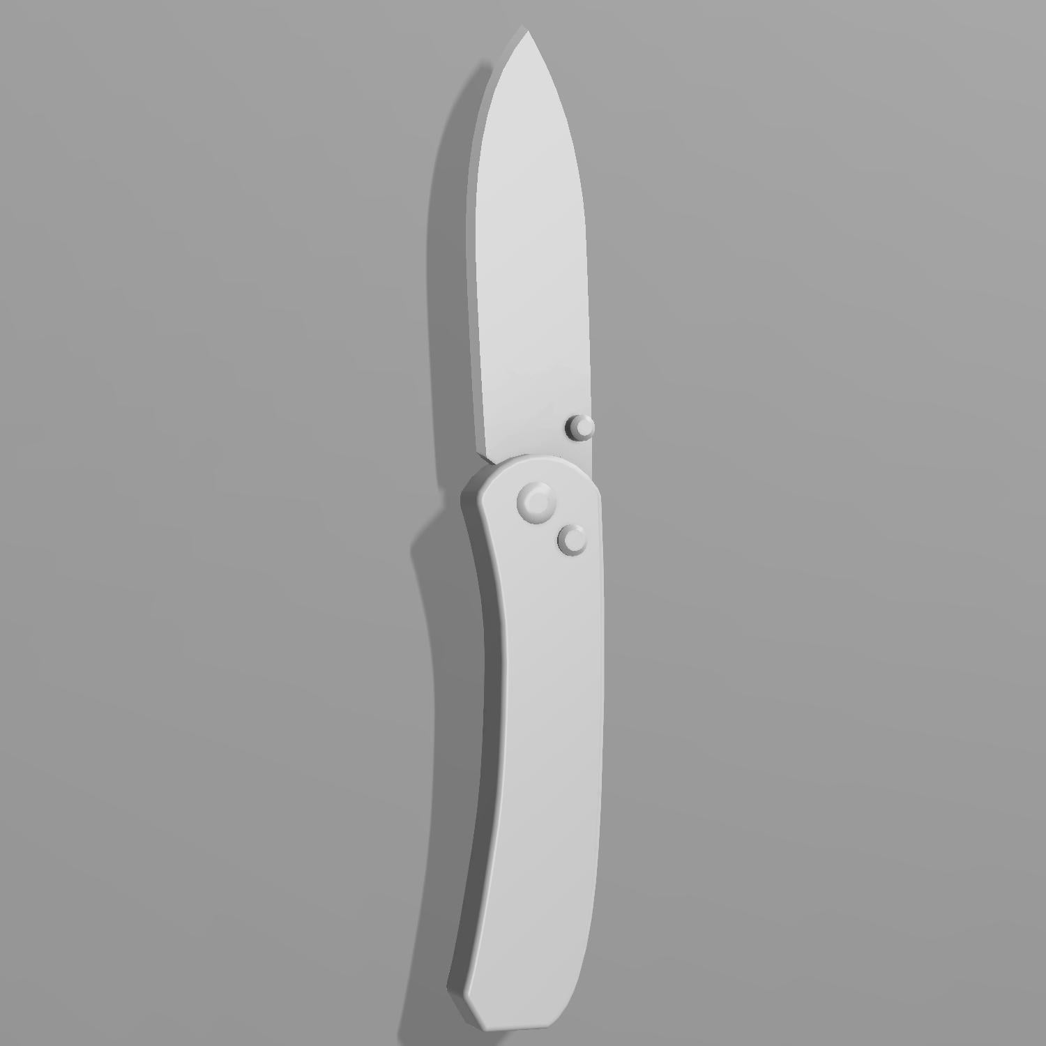 Lander 2 - Pocket Knife Silhouette - 3D Print Download