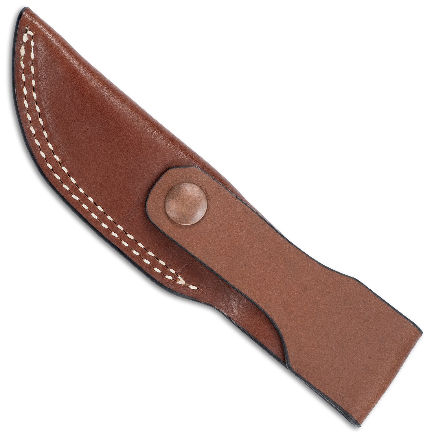 Lulu Fixed Blade Leather Sheath - back 