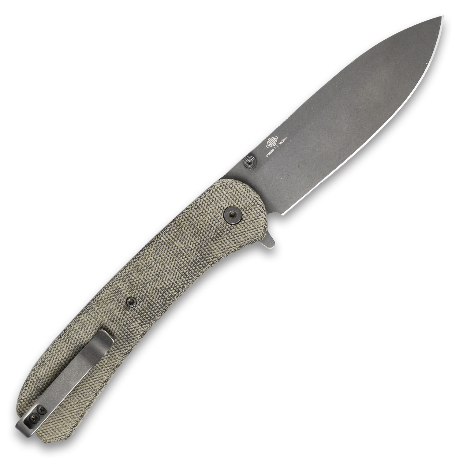 Lander 7 - 14C28N - Moondust Micarta