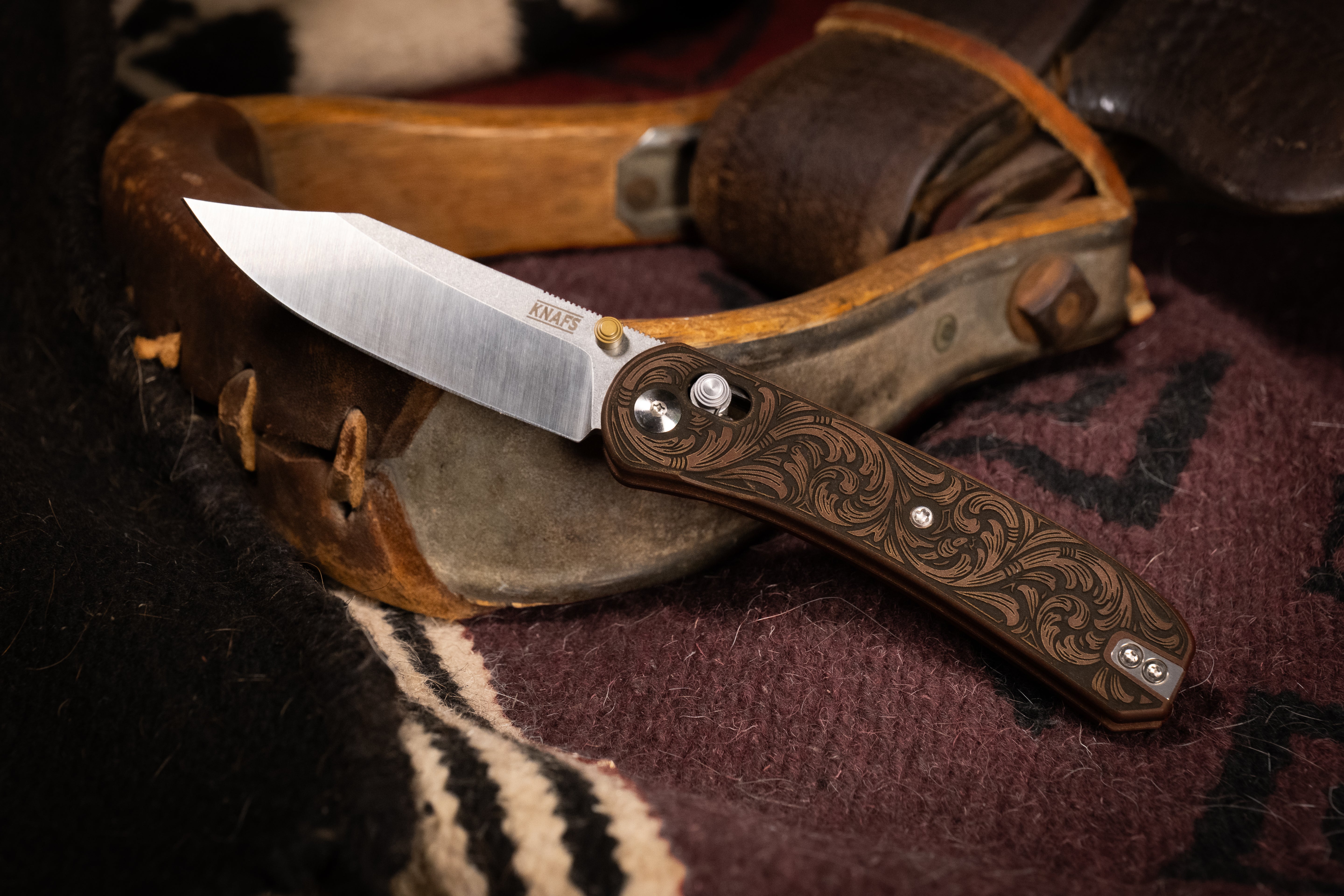 Lander 2 Knife - Filigree - Clip Point - S35VN