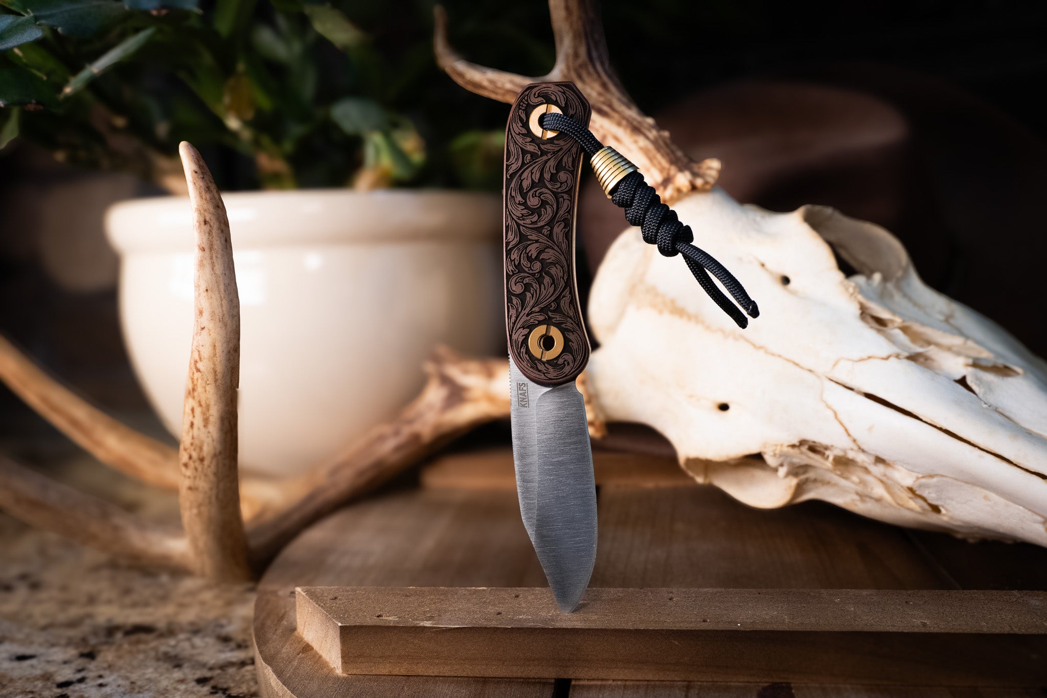 Lander 4 Pocket Knife - Filigree Clip Point - S35VN