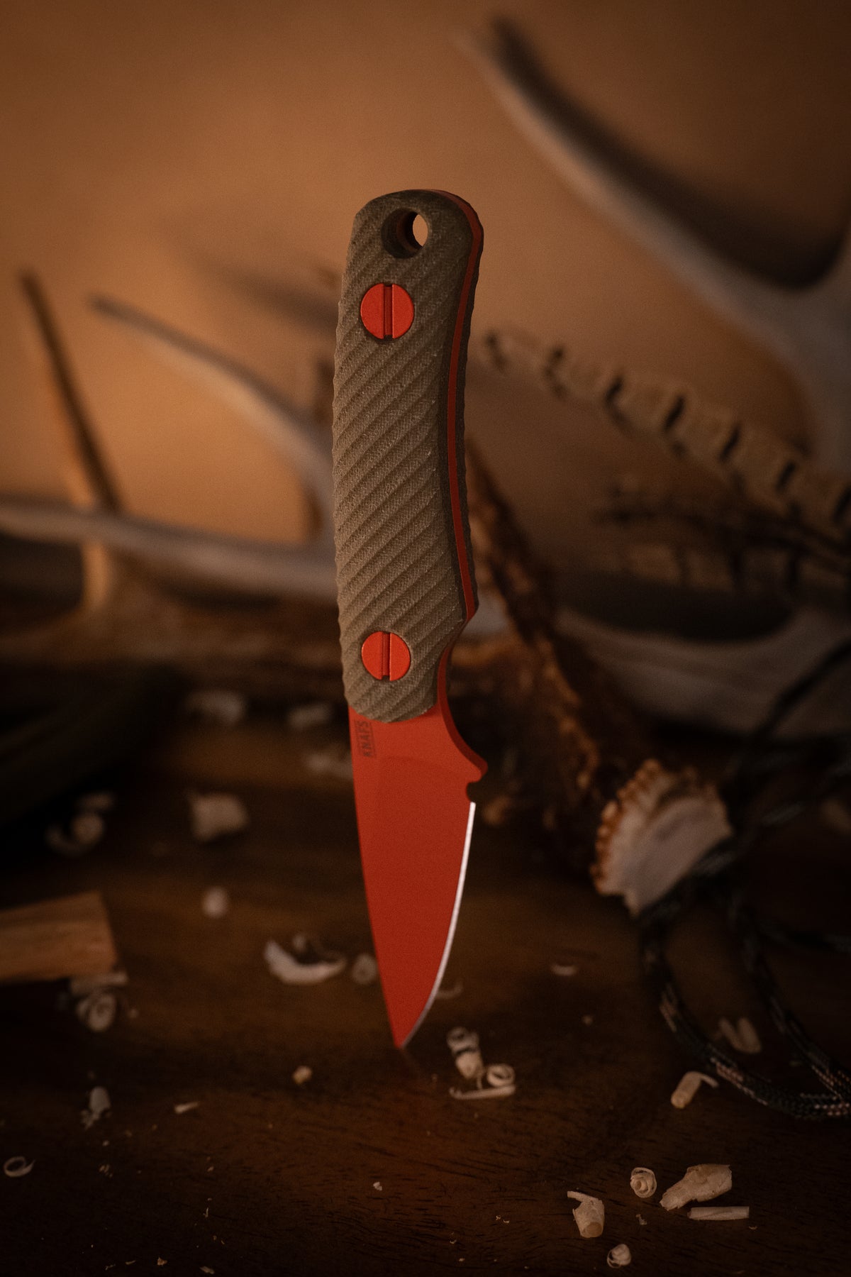 Little Lulu Fixed Blade Knife - Woodland