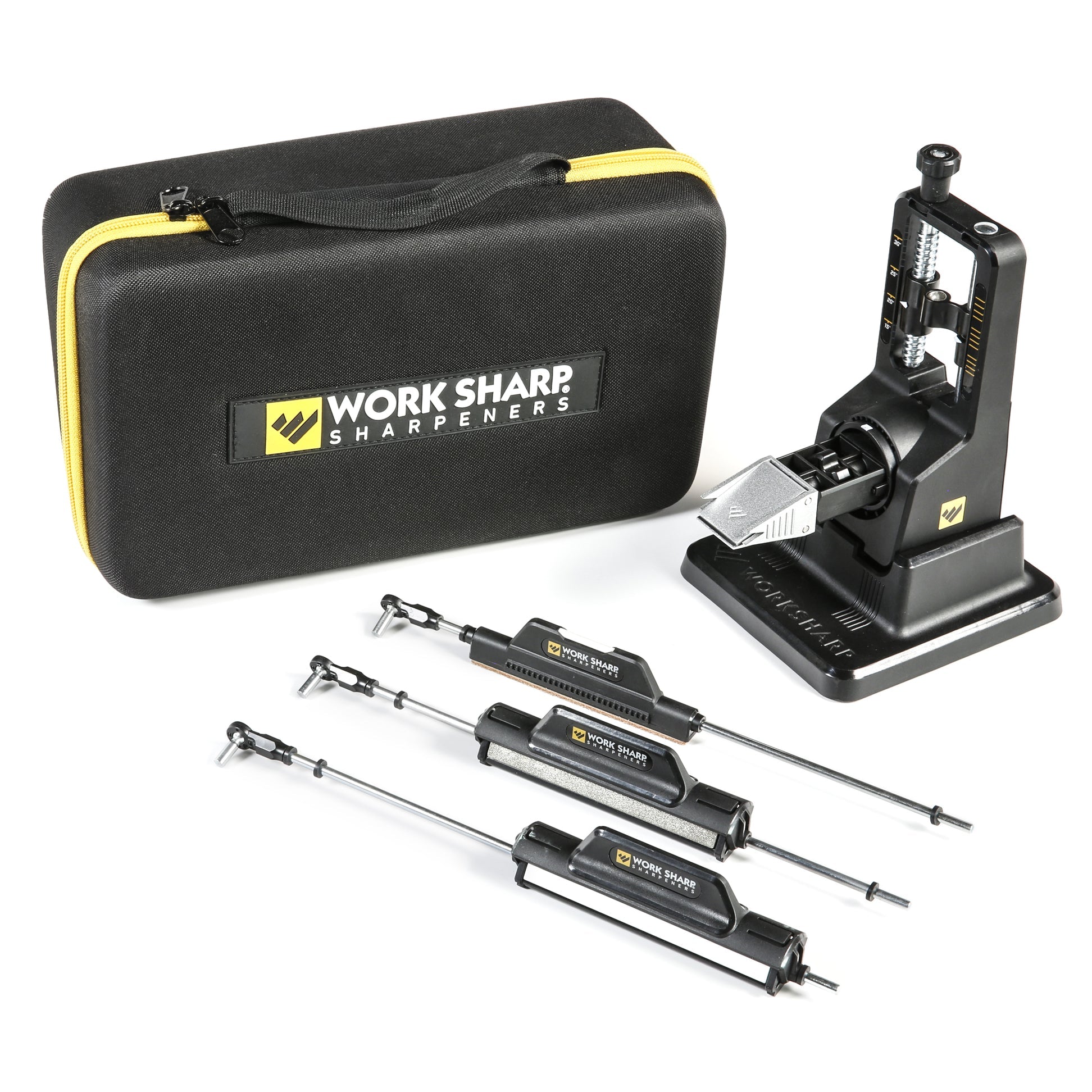 Work Sharp - Precision Adjust ELITE Knife Sharpener full kit components