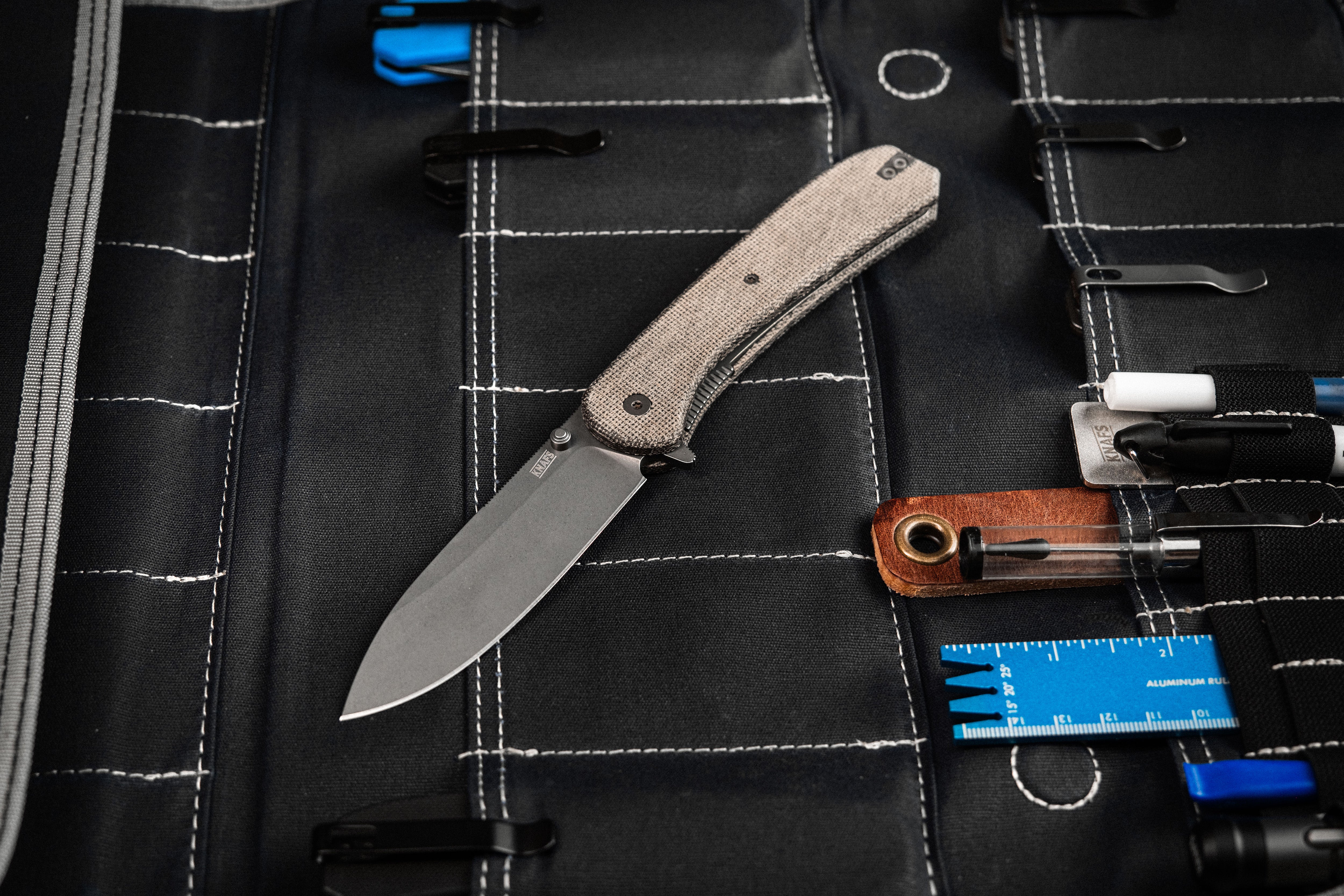 Lander 7 - 14C28N - Moondust Micarta