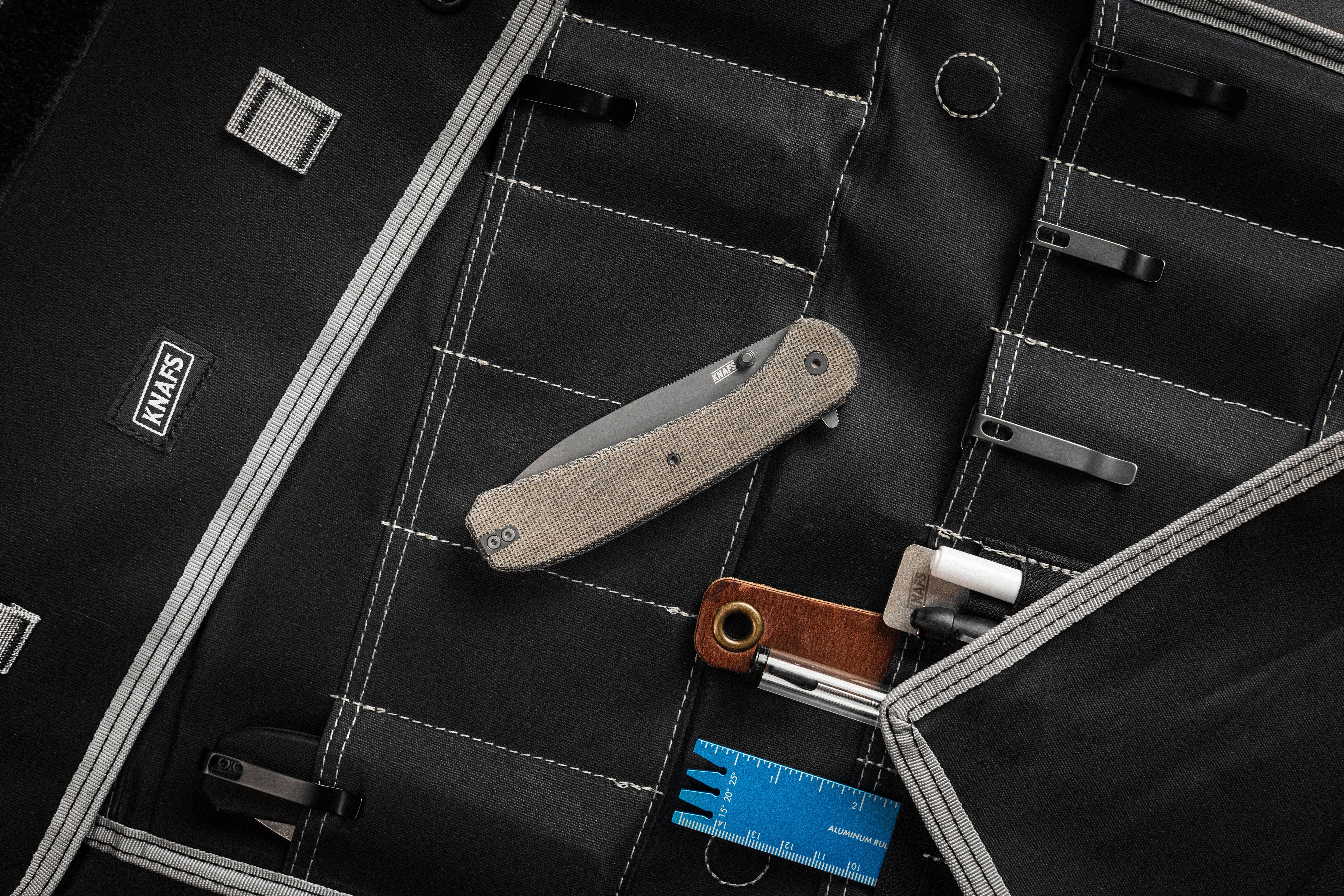 Lander 7 - 14C28N - Moondust Micarta