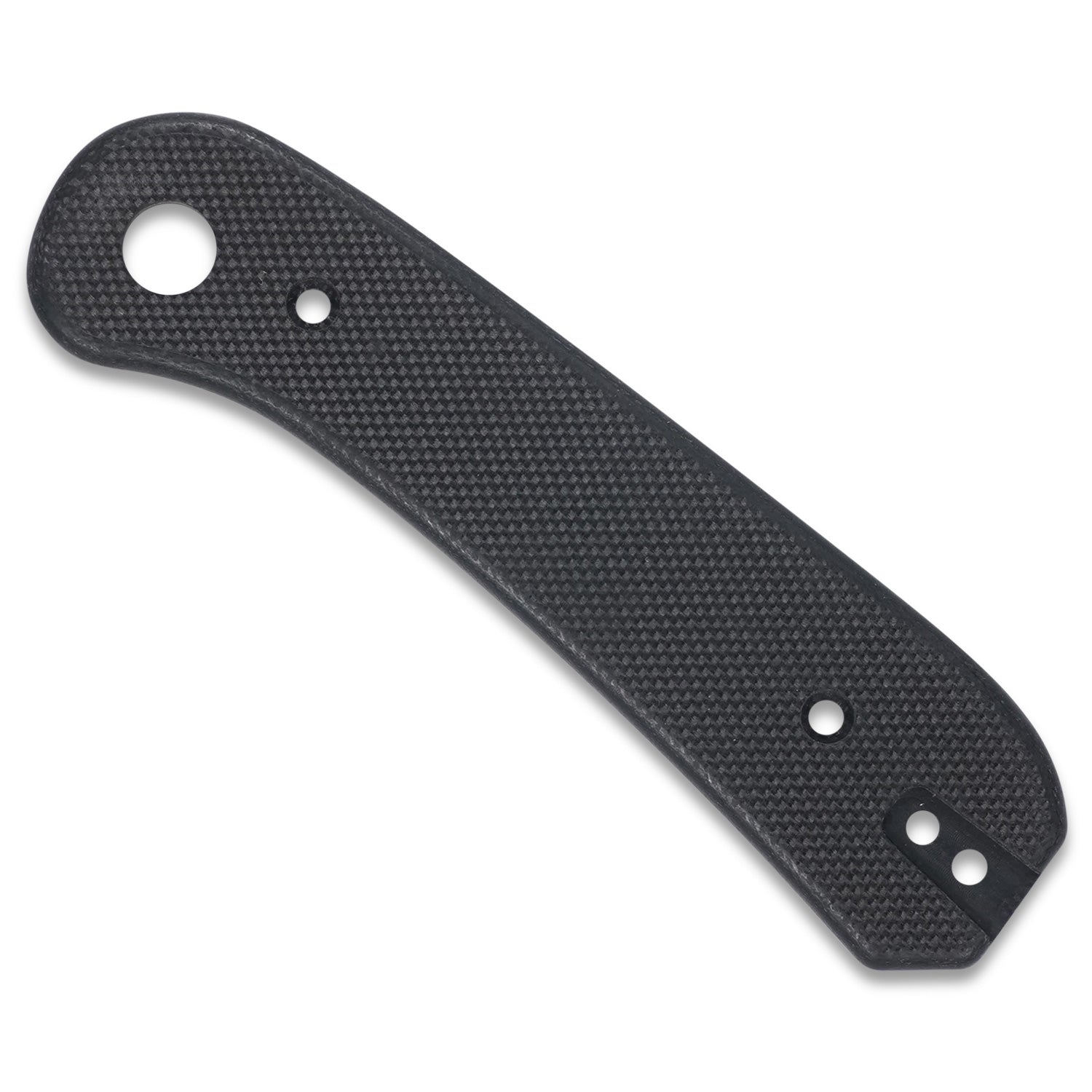 Lander 1 Knife Scales - Flat G10 - Black