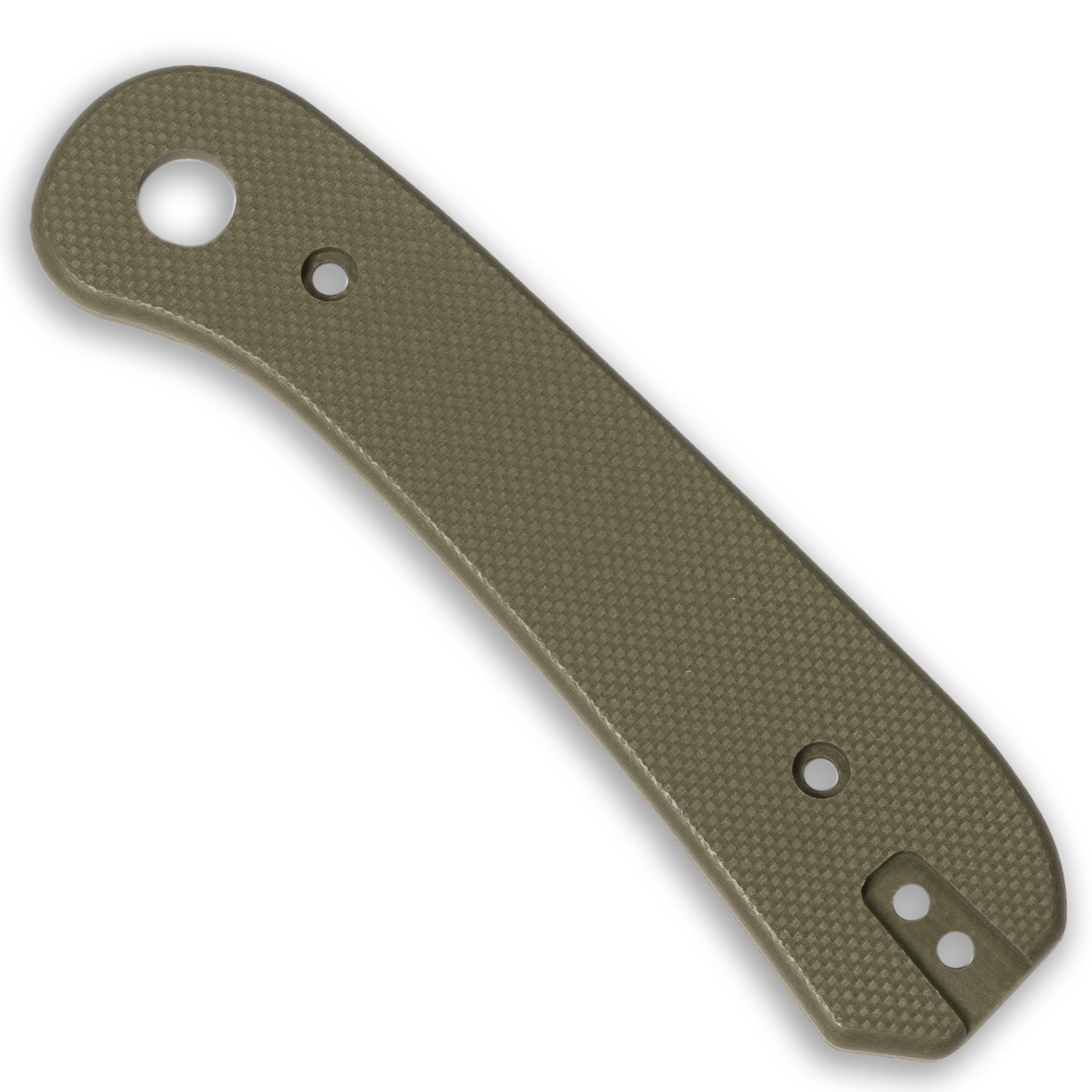 Lander 1 Knife Scales - Flat G10 - OD Green