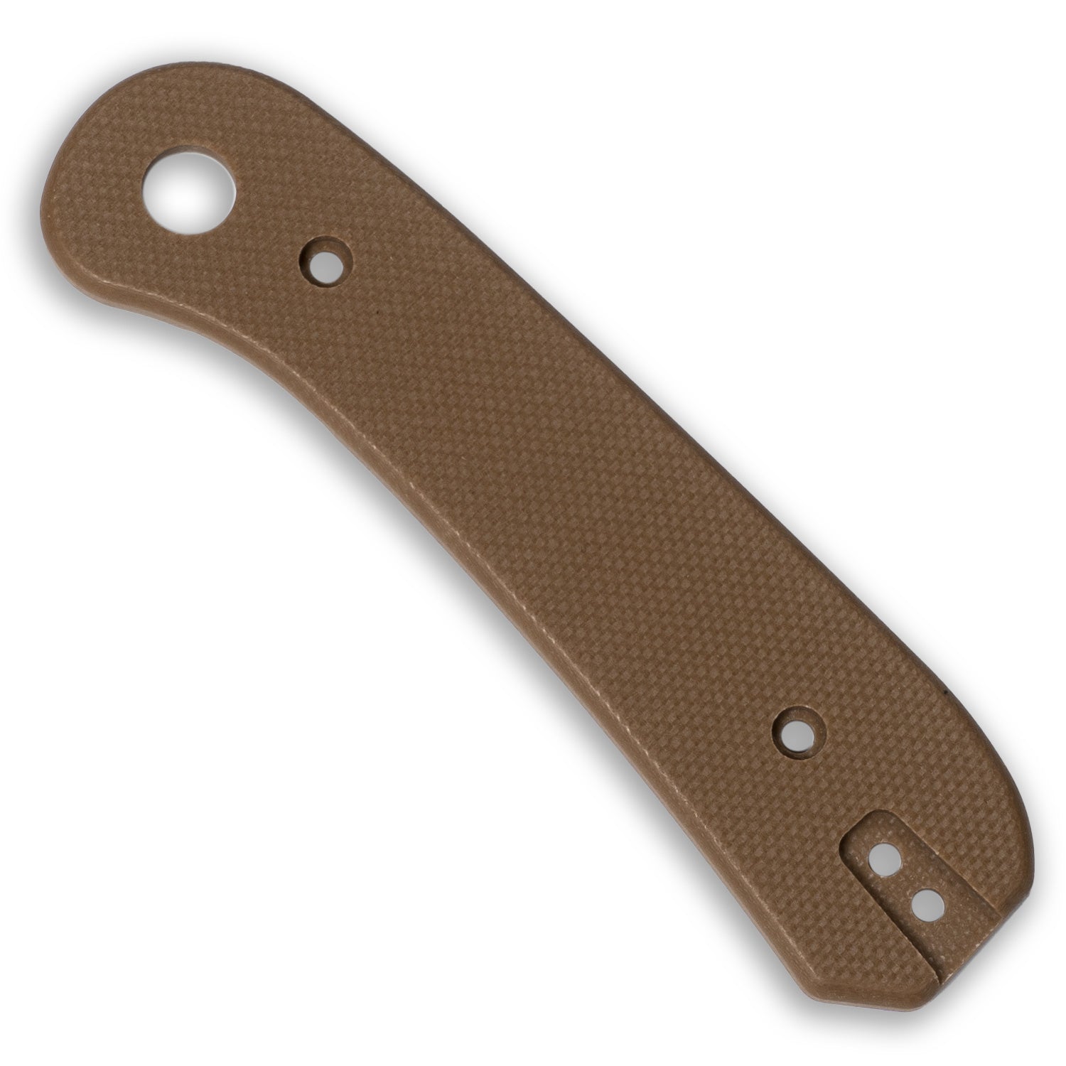 Lander 1 Knife Scales - Flat G10 - Brown