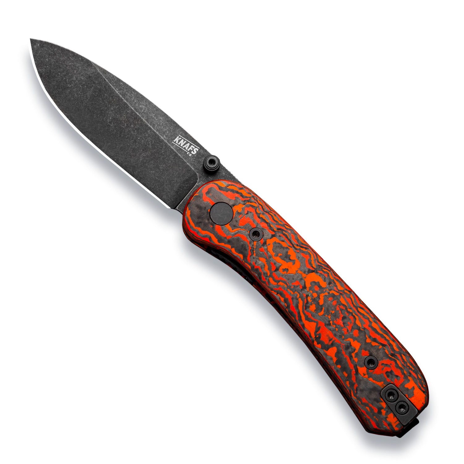 Lander Pocket Knife - Mars Valley Fat Carbon - S35VN