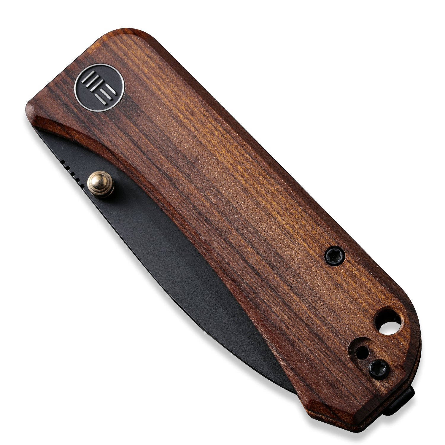 Banter Pocket Knife - Guibourtia Wood - S35VN - Front Close