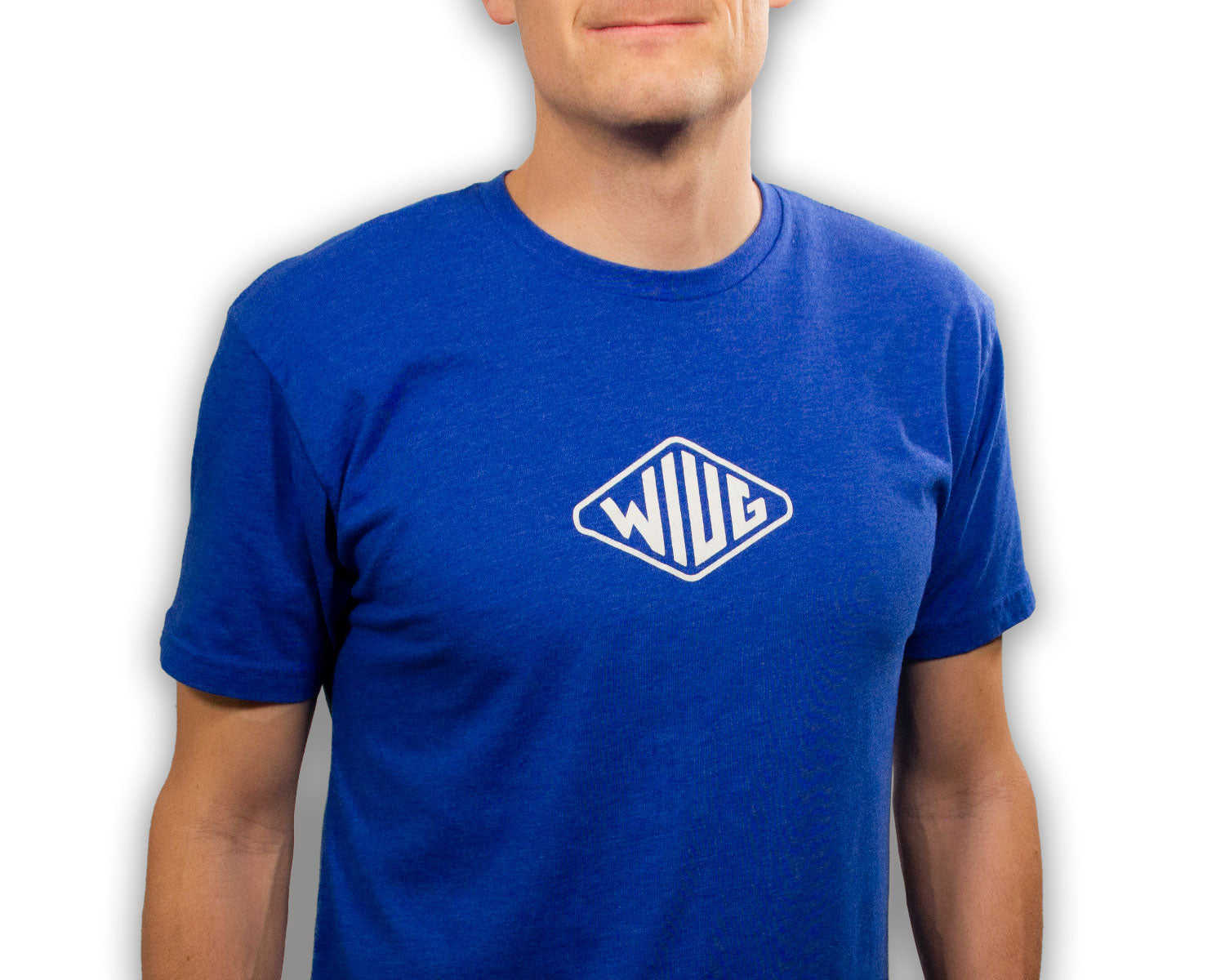 T-Shirt WIUG  - Ultra Soft - Perfect Fit in Ben Blue