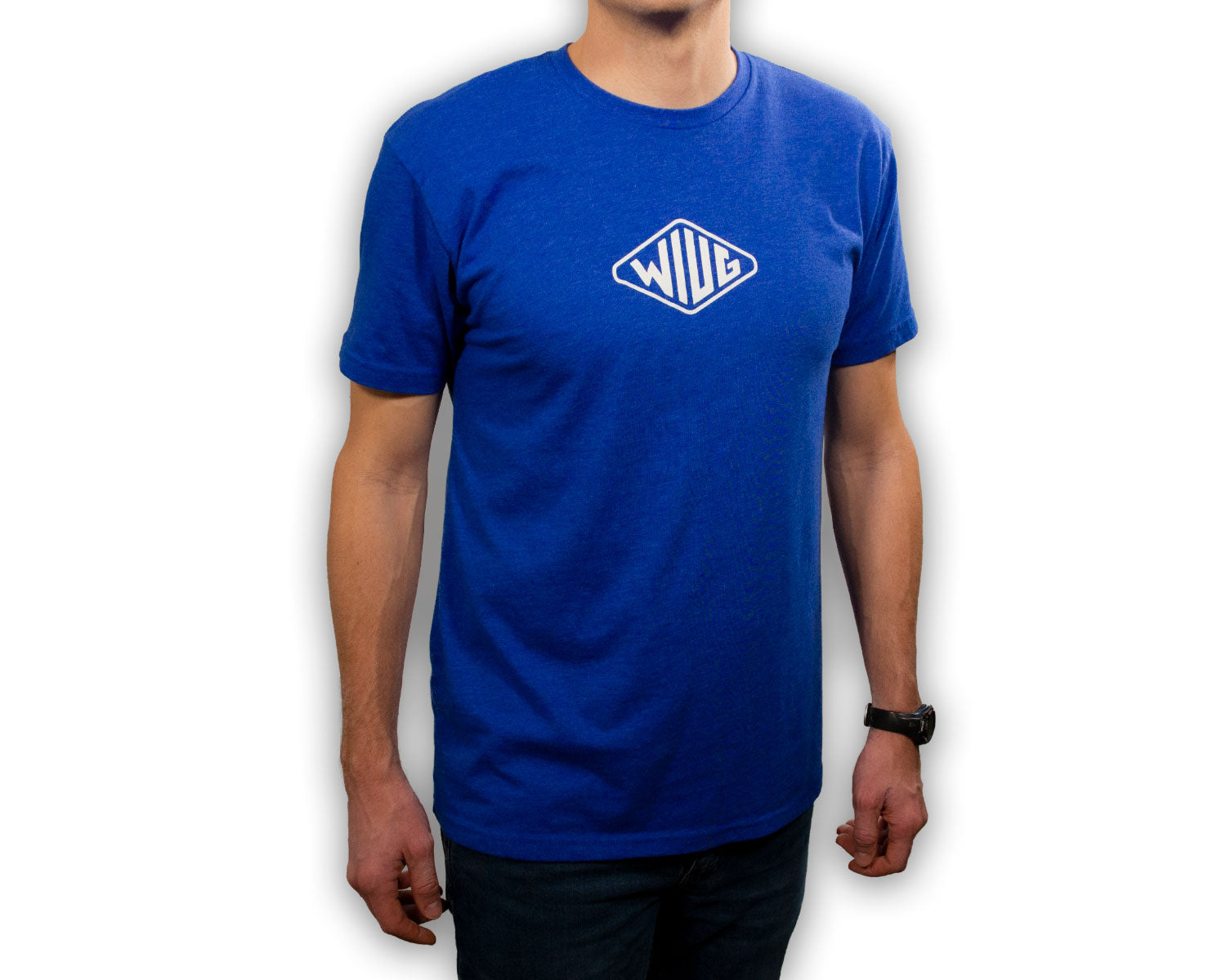 T-Shirt WIUG  - Ultra Soft - Perfect Fit in Ben Blue