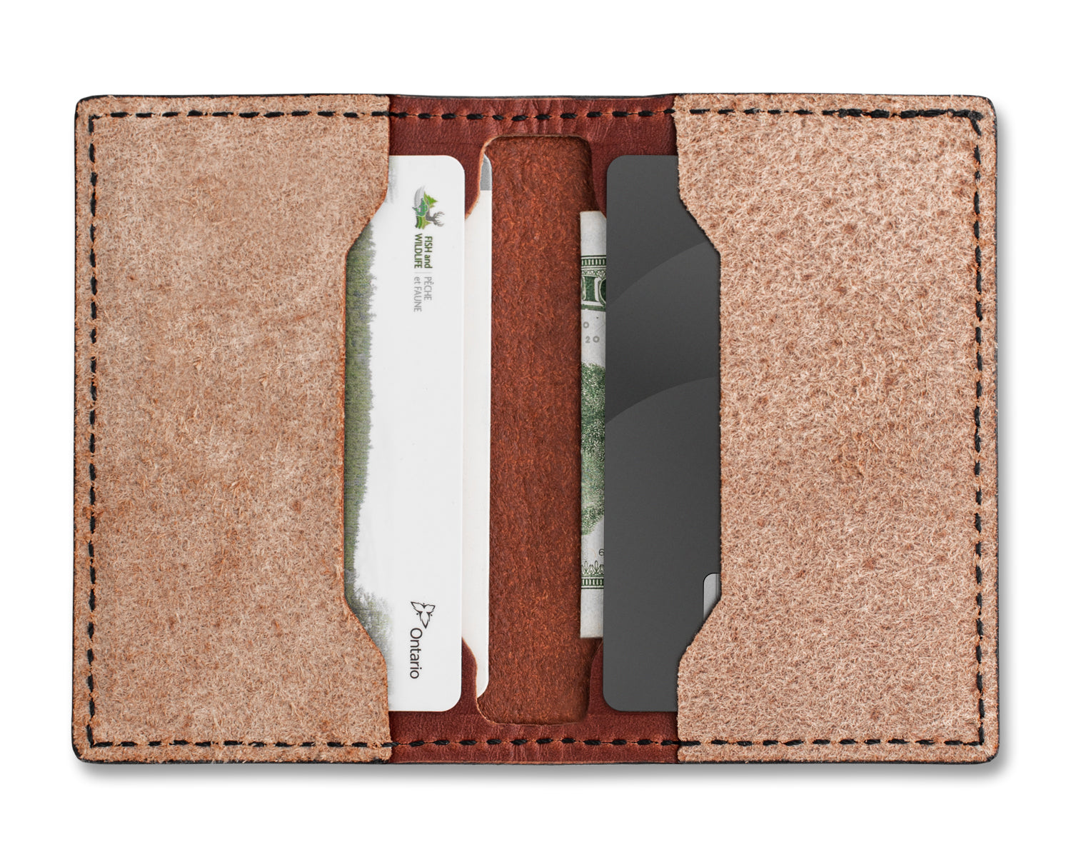 Leather Strop Wallet for Pocket Knives