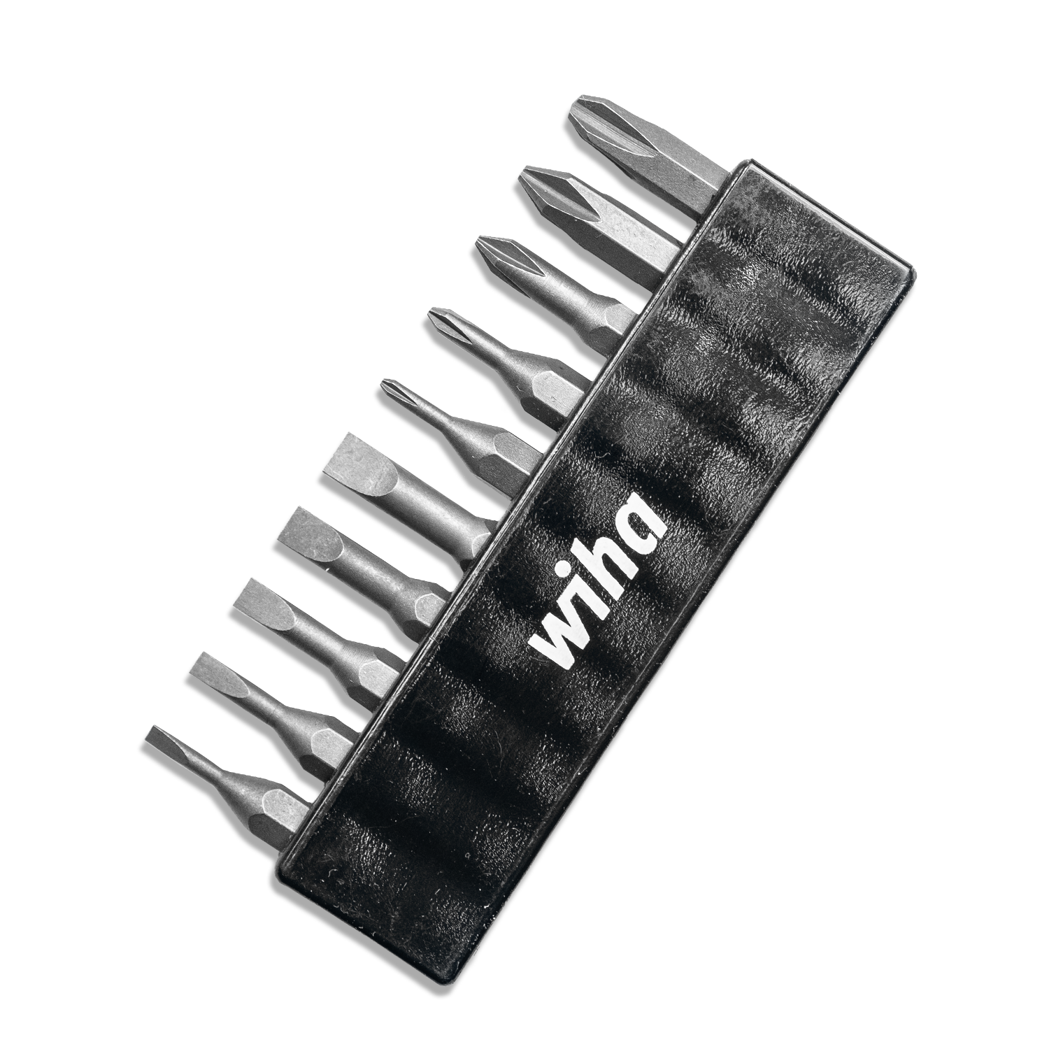 Wiha - Micro Bit Set - 10-Piece - Slotted + Phillips close up