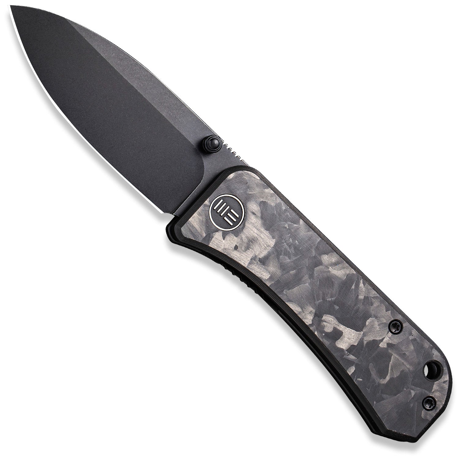 Banter Pocket Knife - Carbon Fiber - S35VN - Open Front